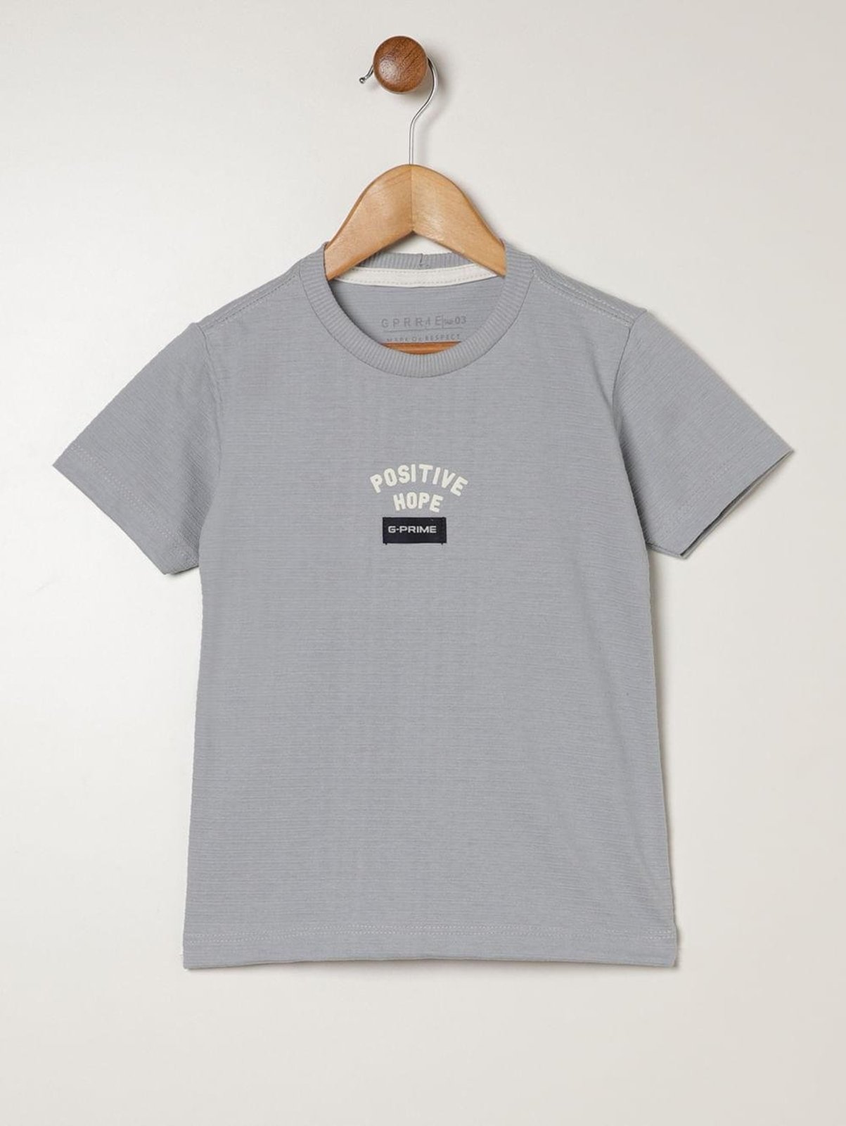 Infantil - Camiseta Manga Curta Para Menino - AZUL