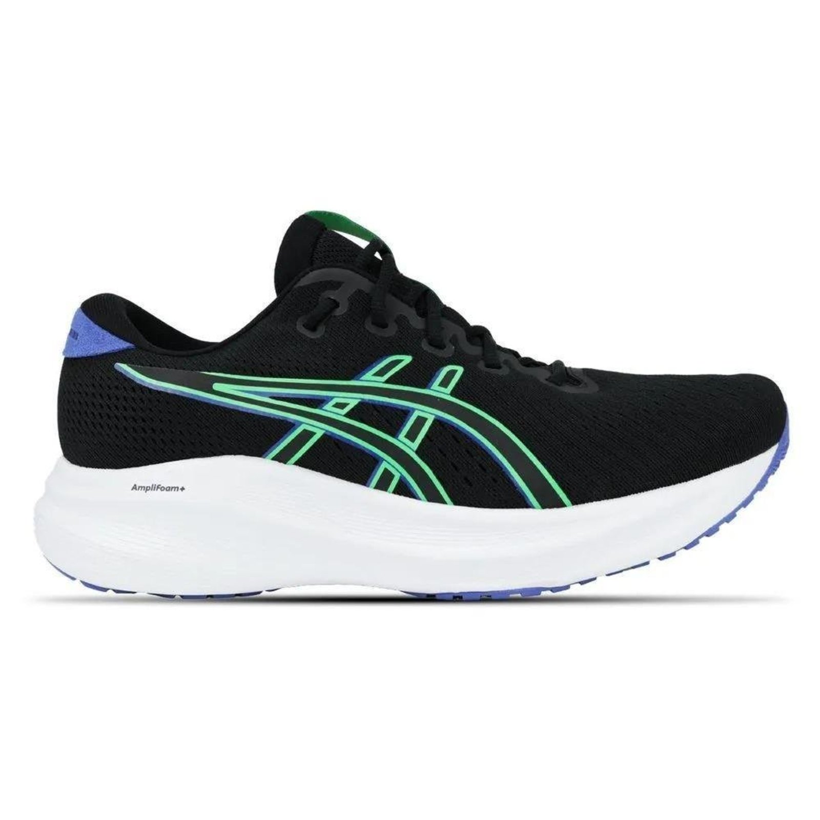 Tênis Asics Masculino GEL-Excite 11 Corrida Amortecimento Conforto 1011C200-005 Preto+Azul 40