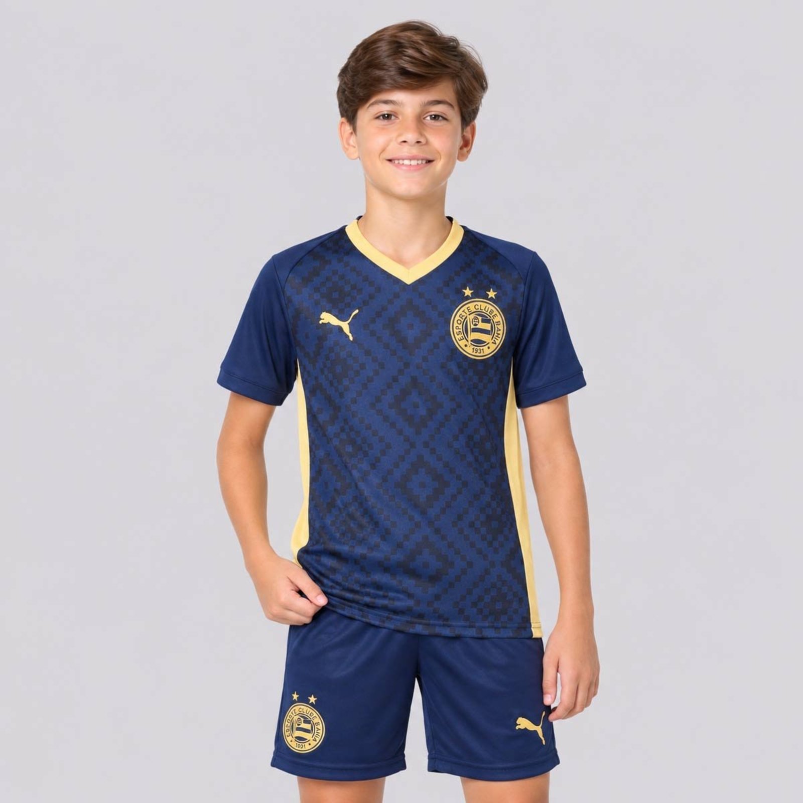 Camisa Puma Bahia III 2026 Juvenil