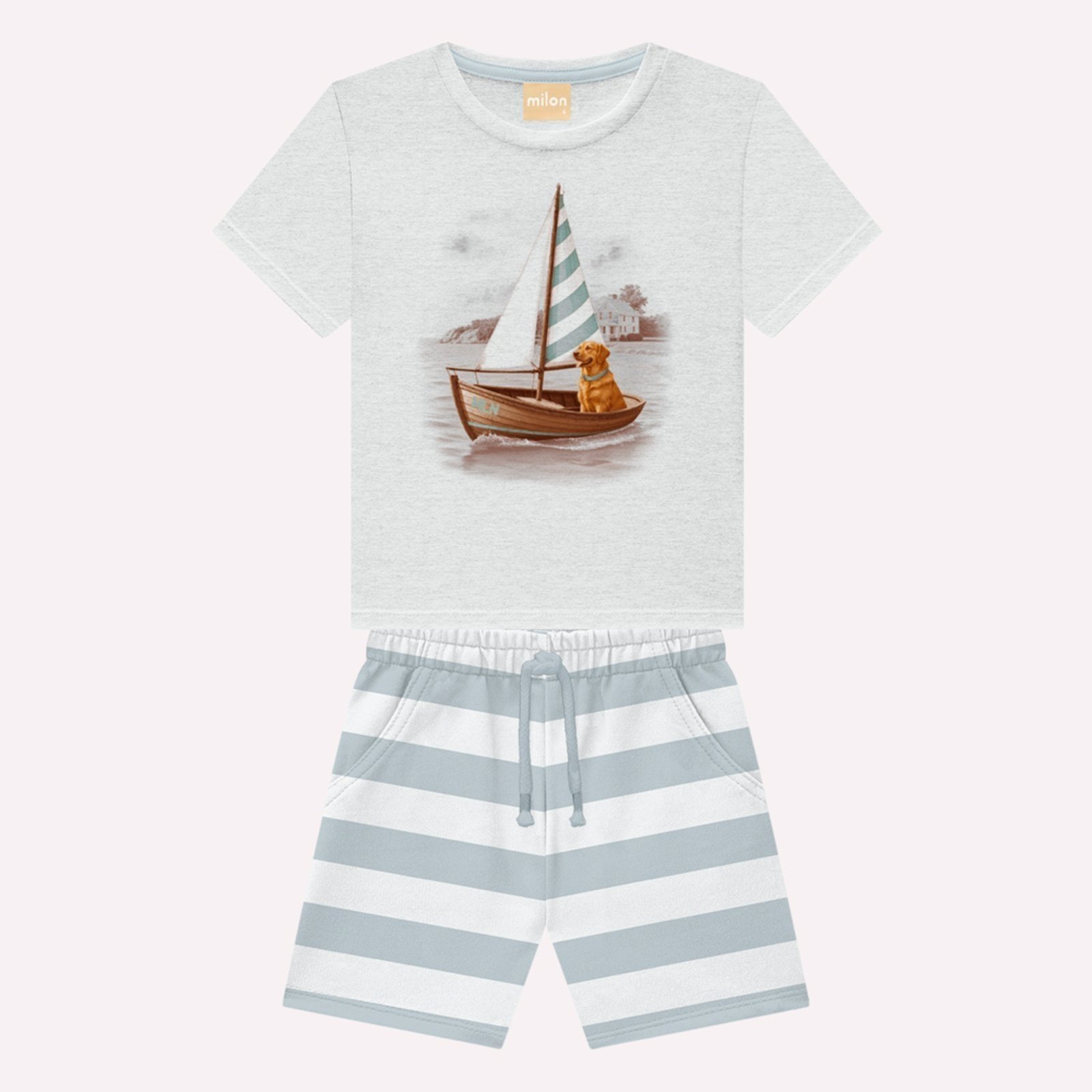 Infantil - Conjunto Menino Cachorrinho Milon