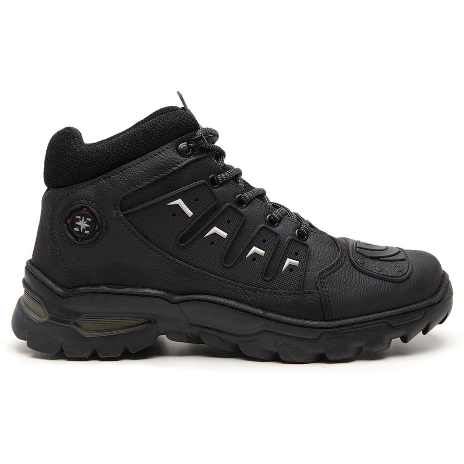 Bota Coturno Masculino Adventure Solado Robusto Preto 37 Preto