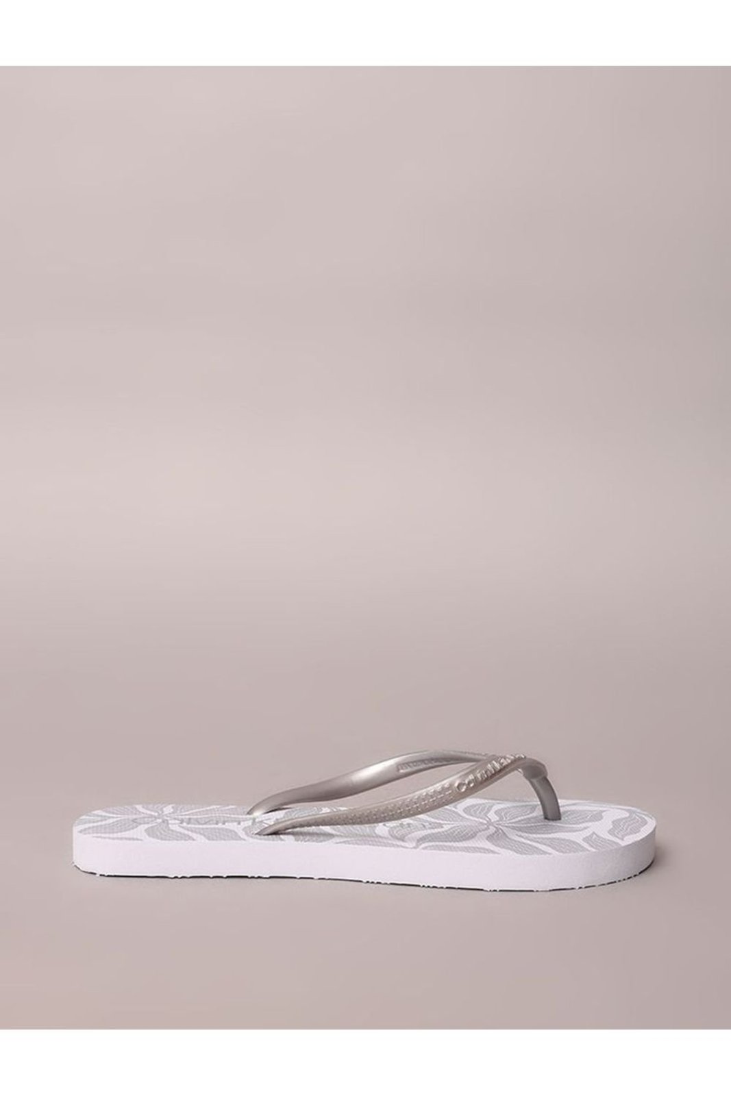 Chinelo Calvin Klein Jeans Estampa 78 Calvin Klein - Light Grey