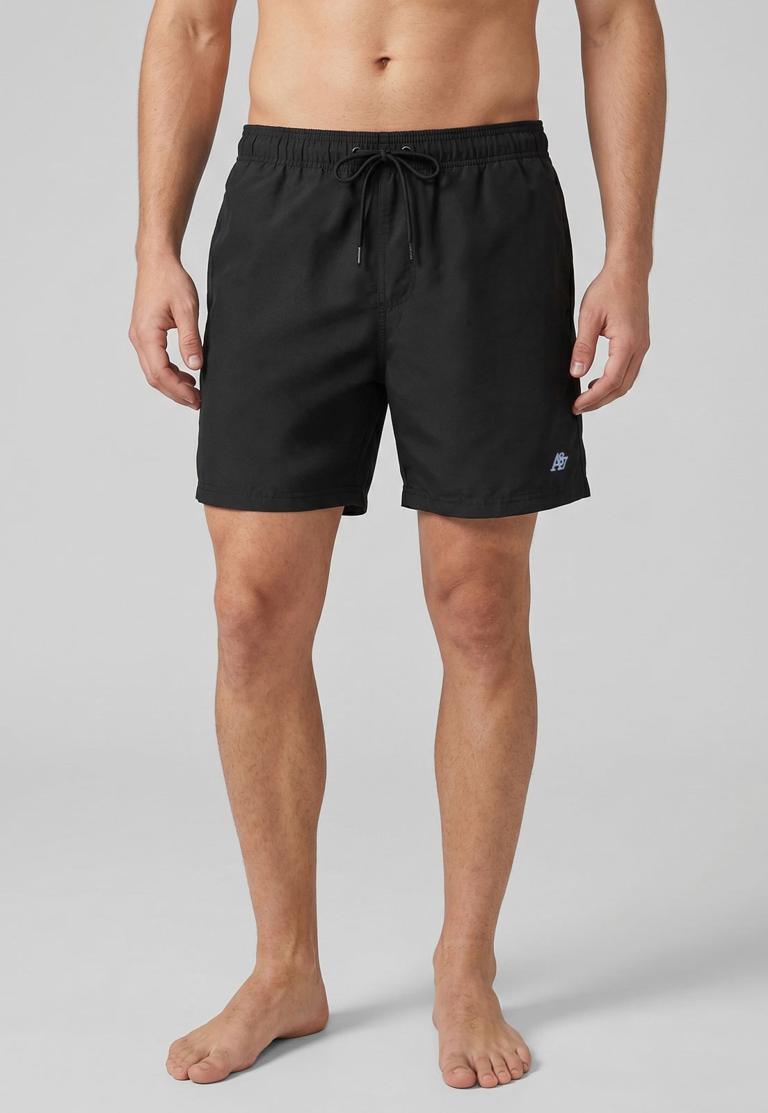 Short Masculino Aeropostale Logo Preto