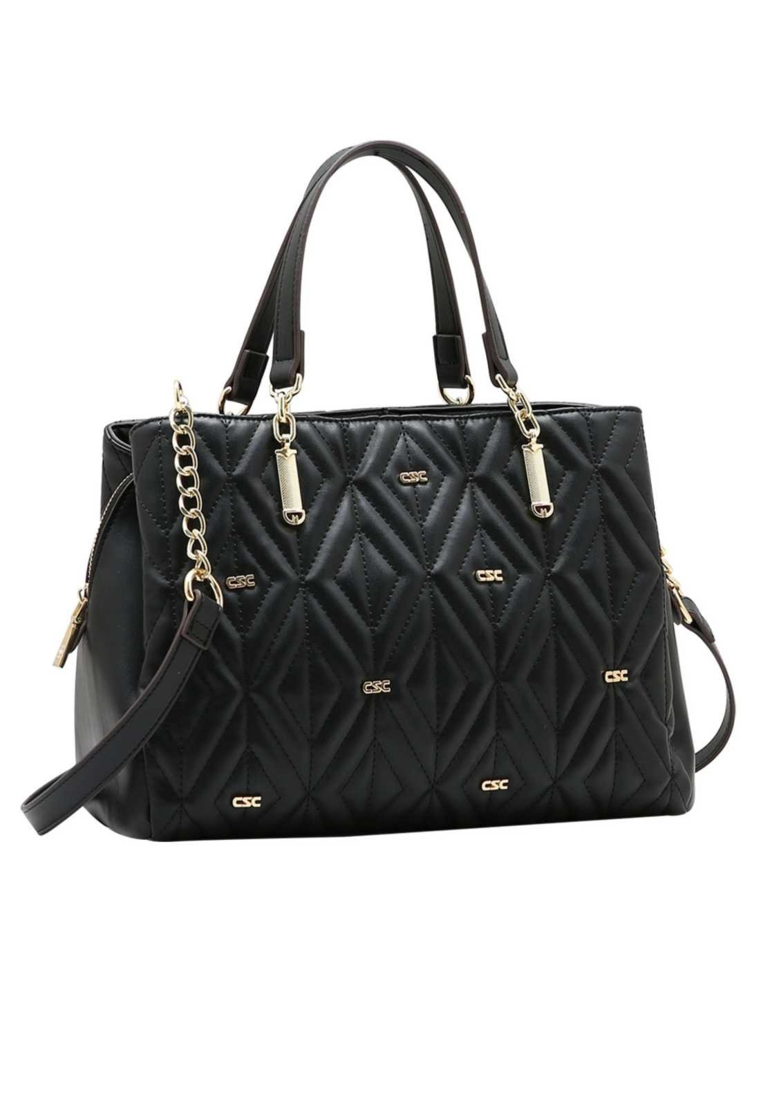 Bolsa Feminina Chenson Mão New Matelasse 3485834 Preto