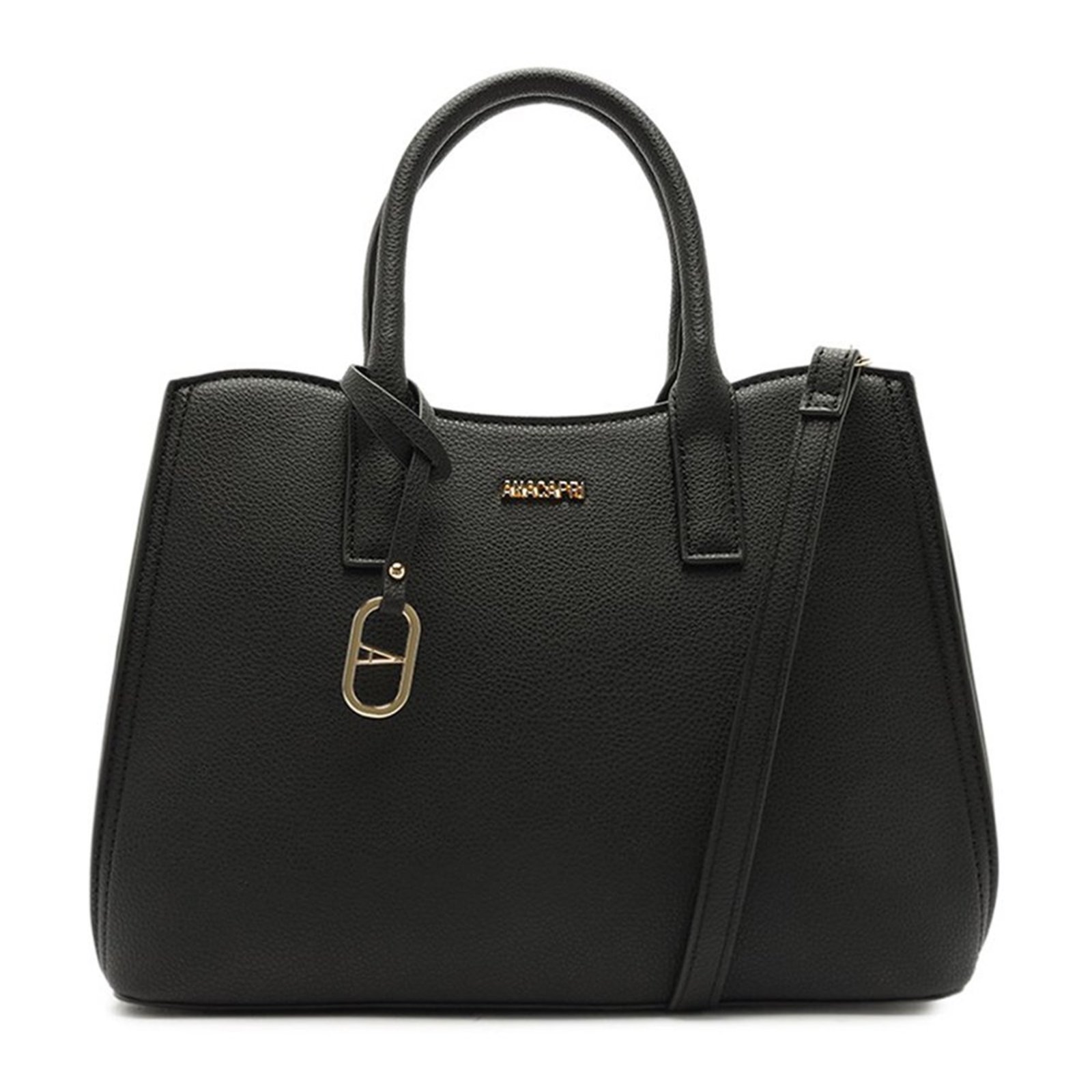 Bolsa Anacapri Tote Média Floater Preto Feminino