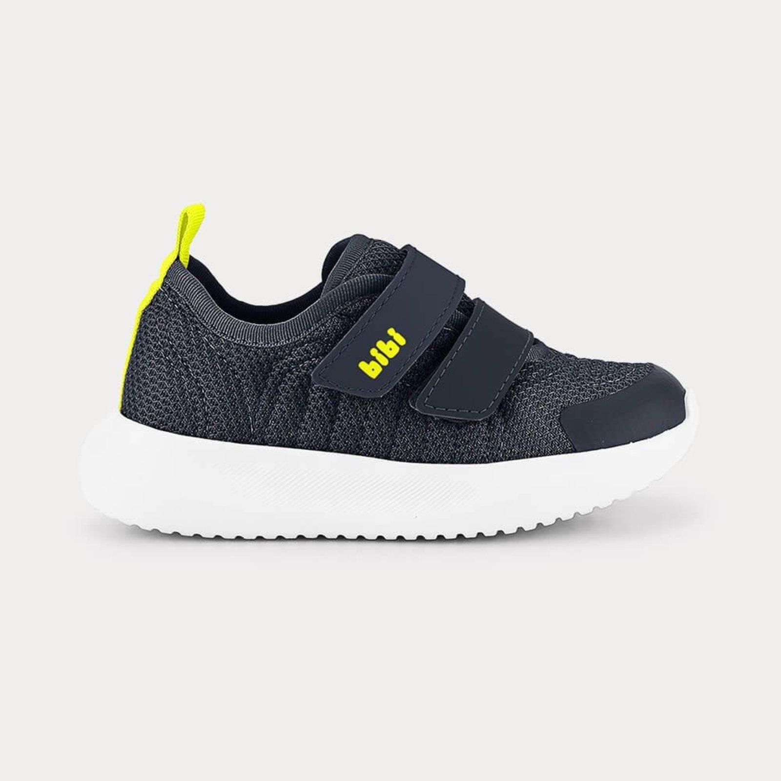 Infantil - Tênis Bibi Flash Azul Marinho com Amarelo 27