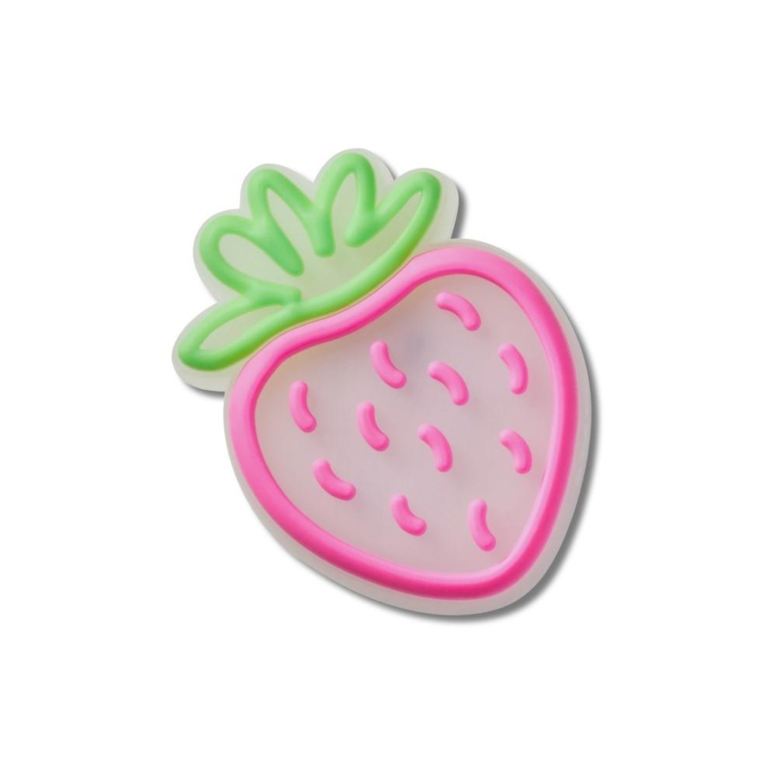Vista 2 Infantil - Jibbitz™ Morango Com Led Crocs branco