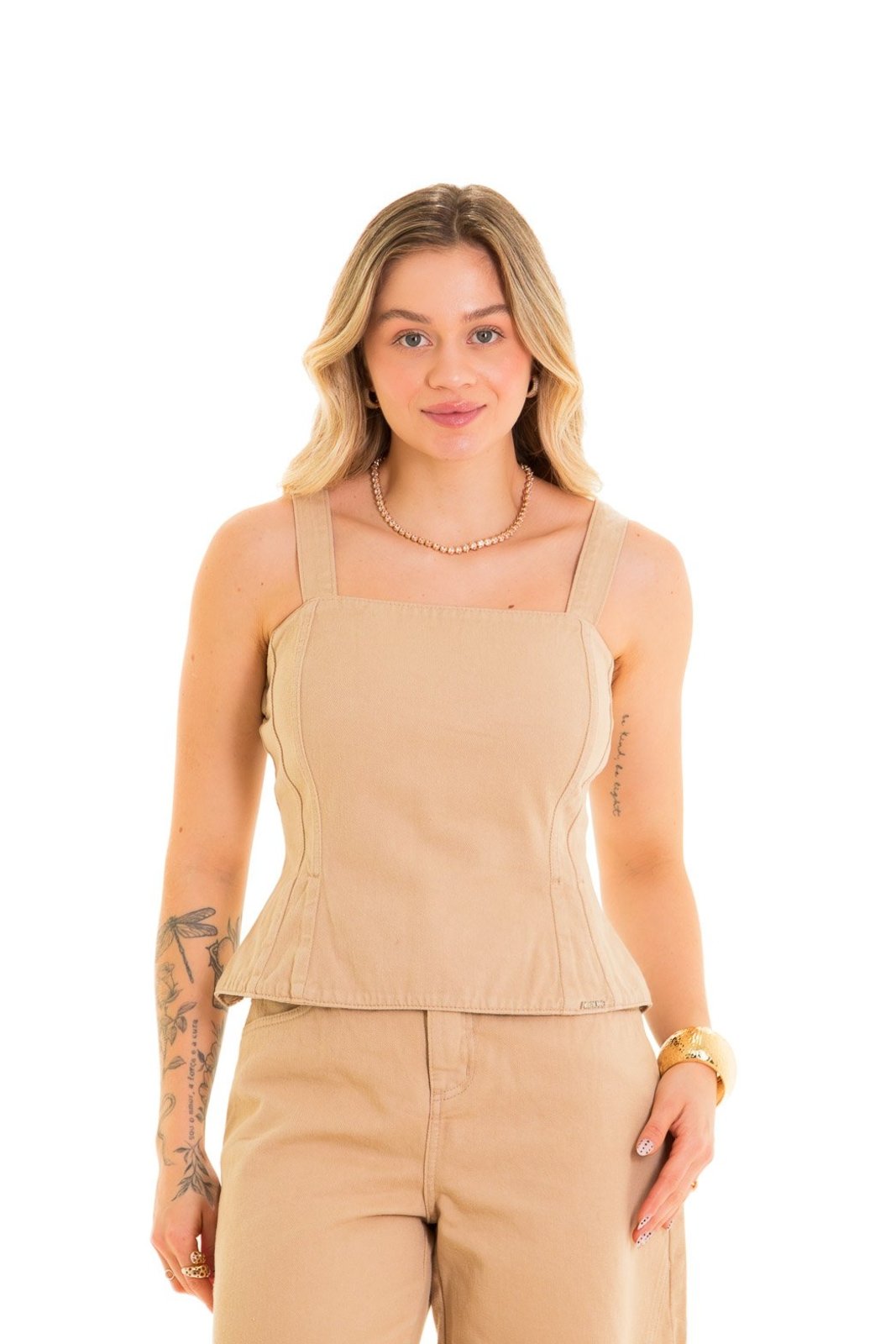 Top Corset Color Fem Arauto