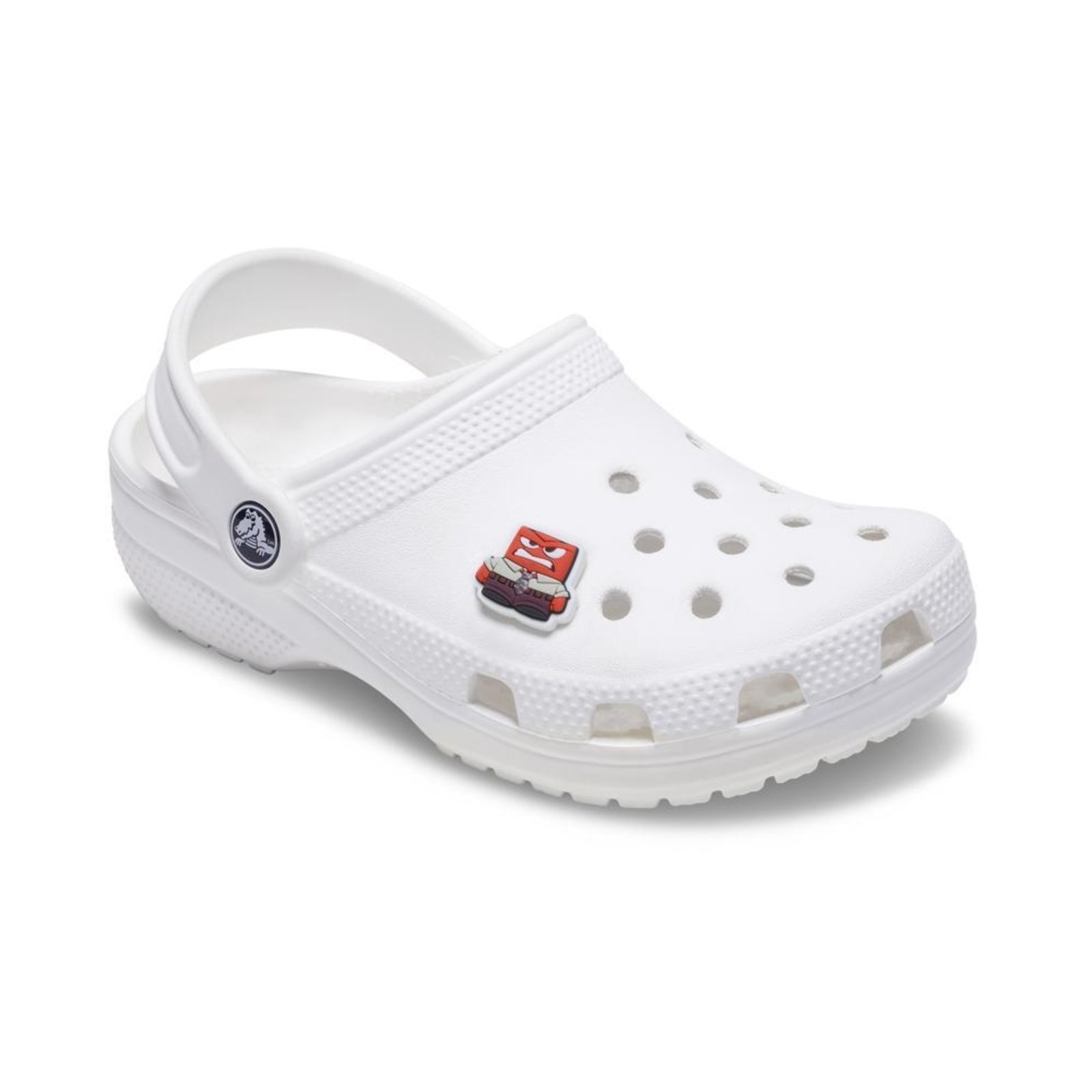 Vista 3 Infantil - Jibbitz™ Pixar Divertida Mente Raiva Crocs branco