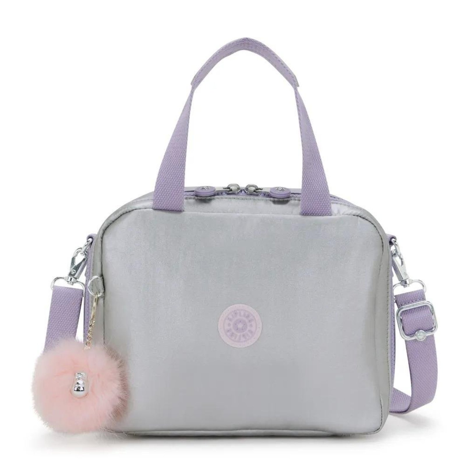 Infantil - Lancheira Kipling Miyo Silver Glow Met