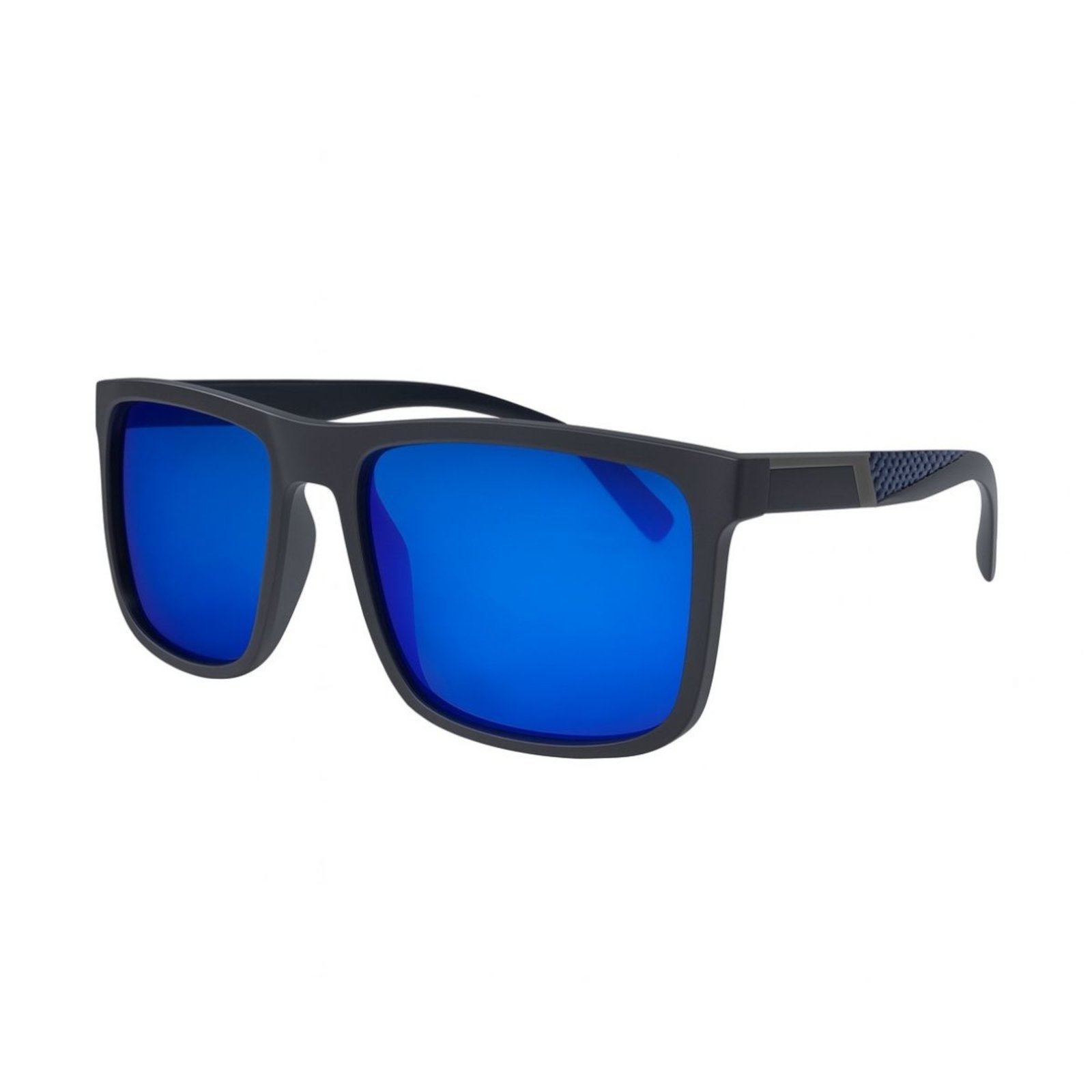 Óculos de Sol Masculino Esportivo Lente Azul Espelhada