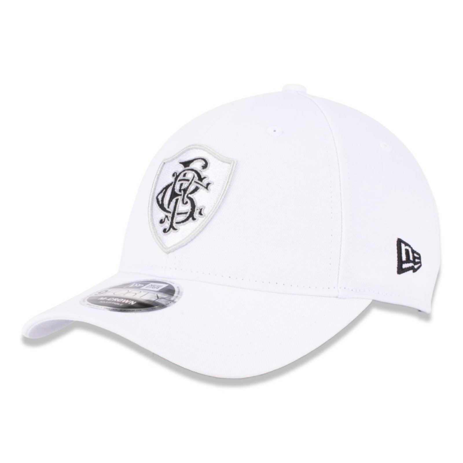 Bone New Era 9FORTY M-Crown Botafogo Branco