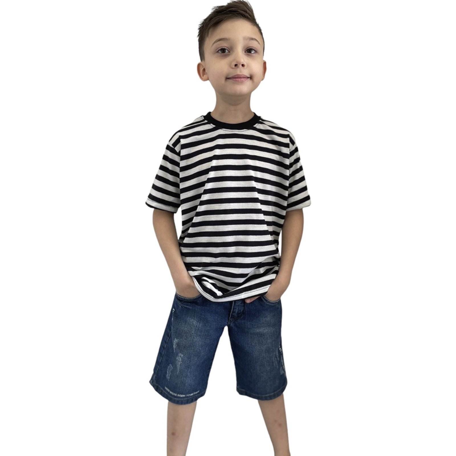 Infantil – Camiseta Listra Stecchi Black