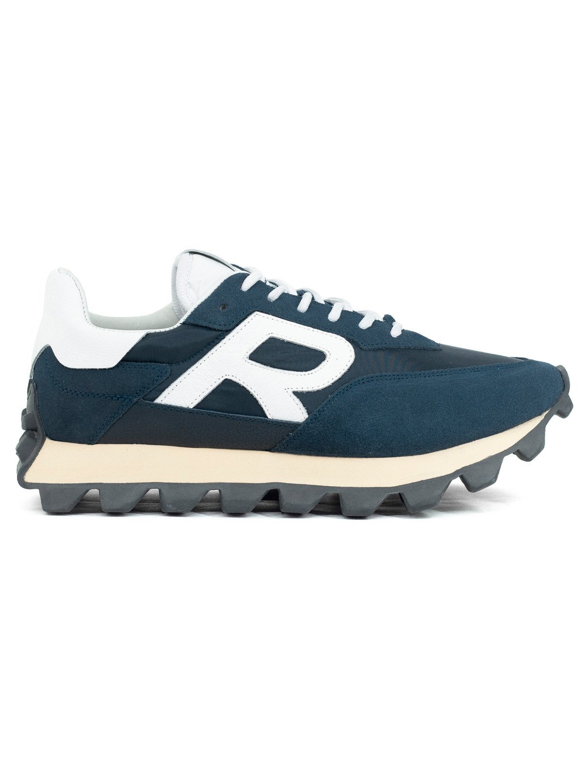 Tênis Masculino Reserva Go Yankee Sneaker Couro Tratorado Azul Indigo Blue