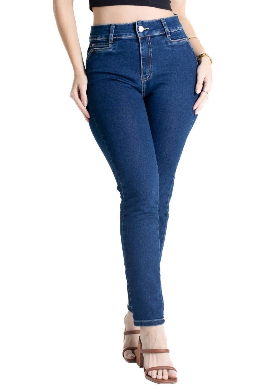 Calça Jeans Sawary Levanta Bumbum – 280647 – Azul – Sawary
