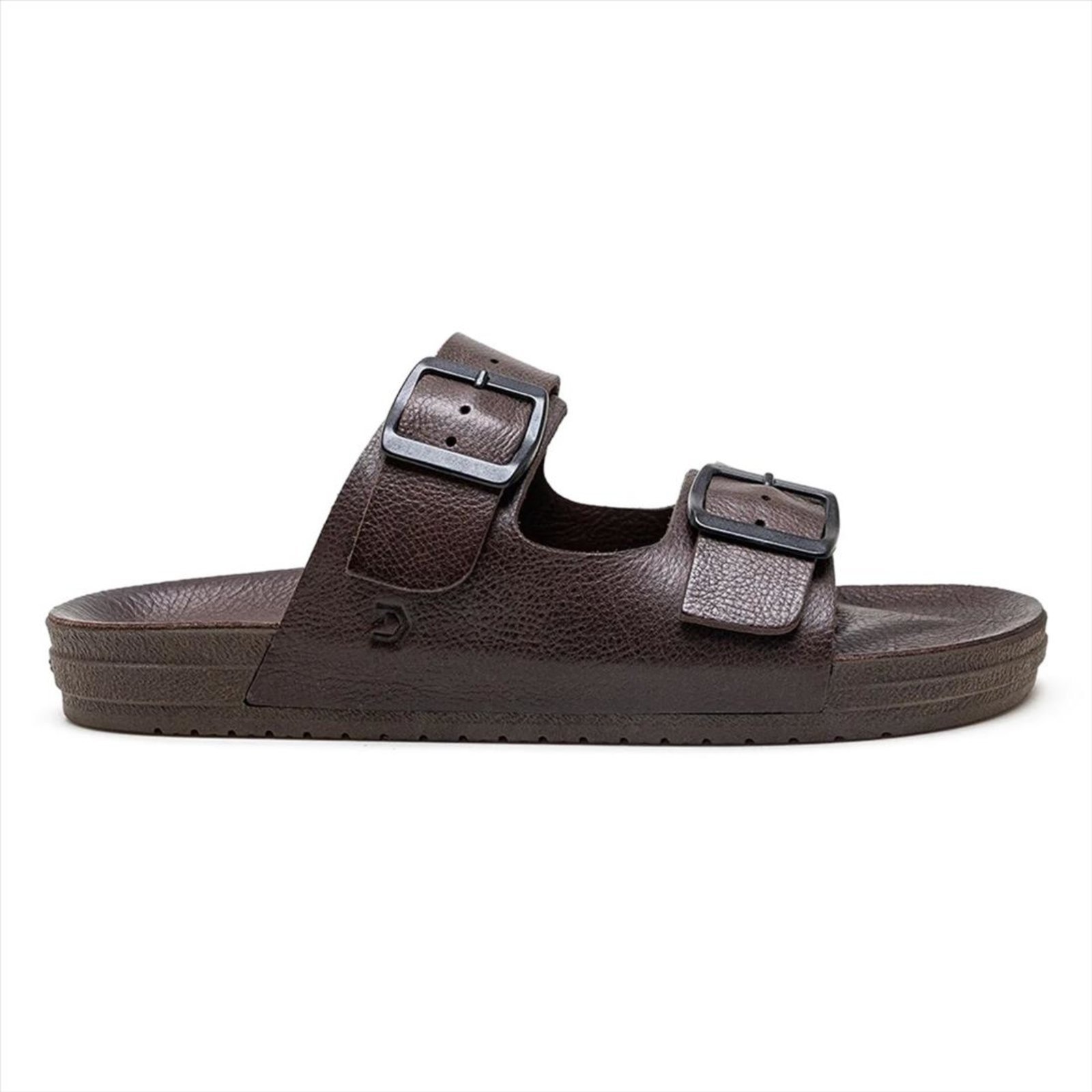 Sandália de Couro Democrata Masculina Easy Weekend 514101