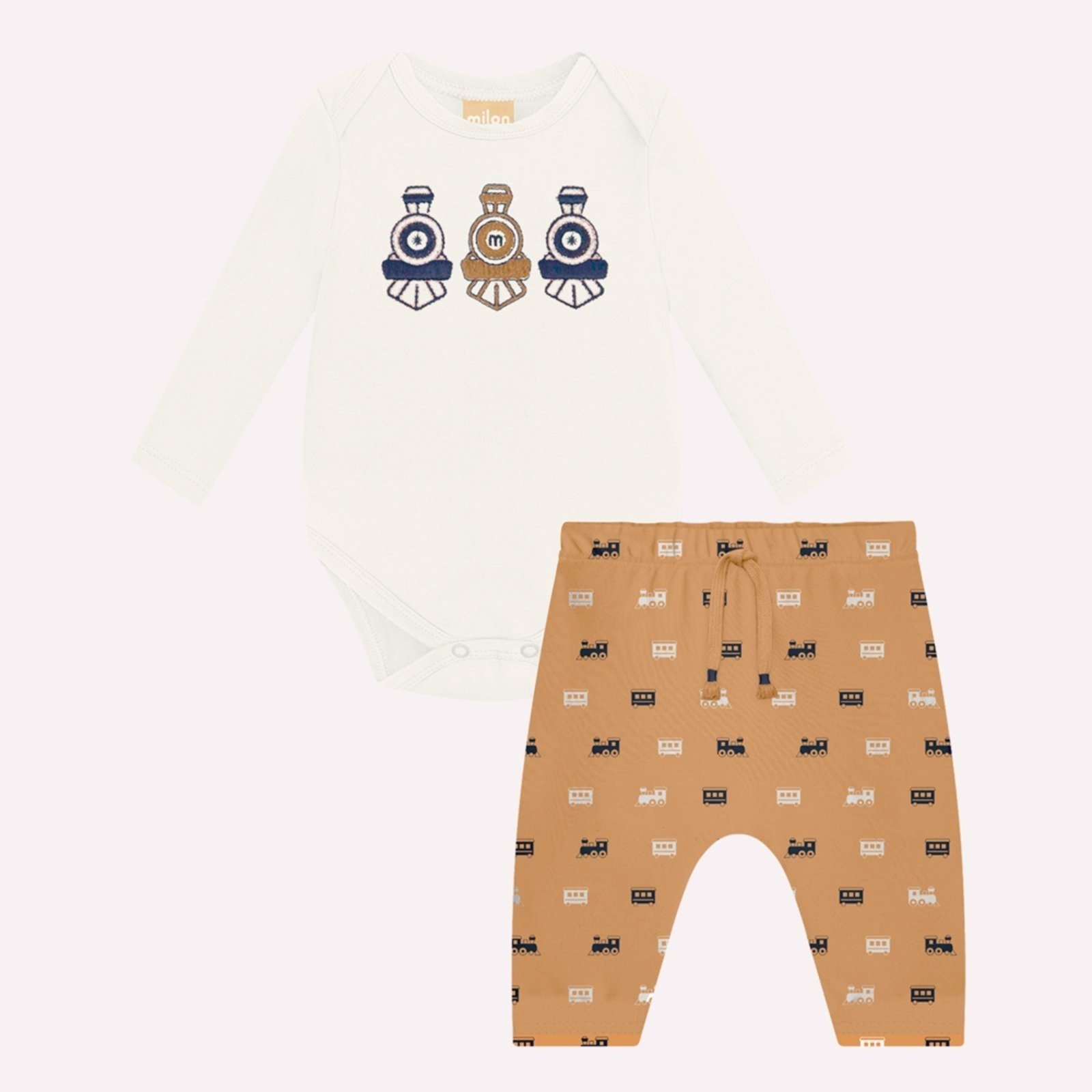 Infantil - Conjunto Menino Bordado Milon