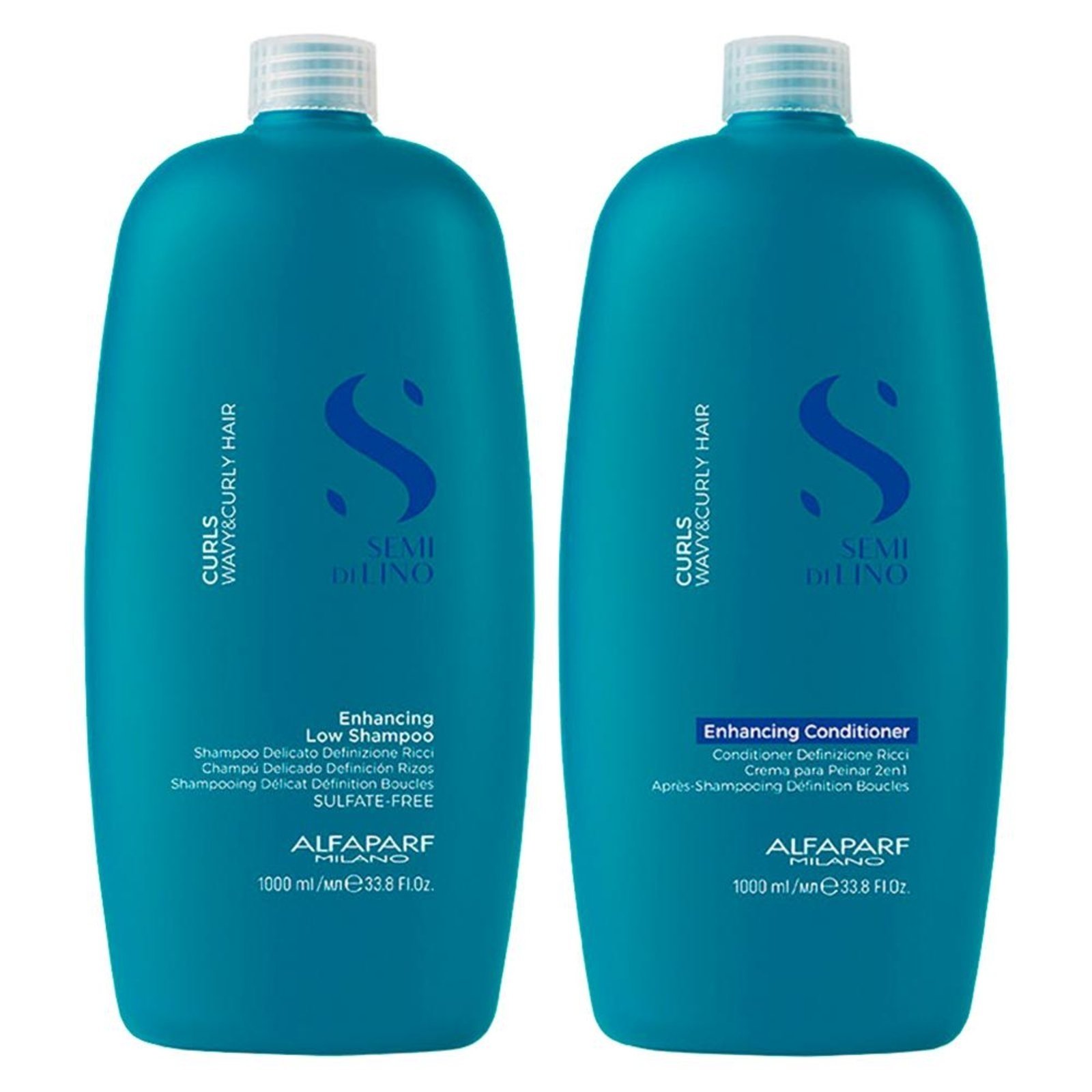 Alfaparf Semi Di Lino Curls Shampoo e Condicionador