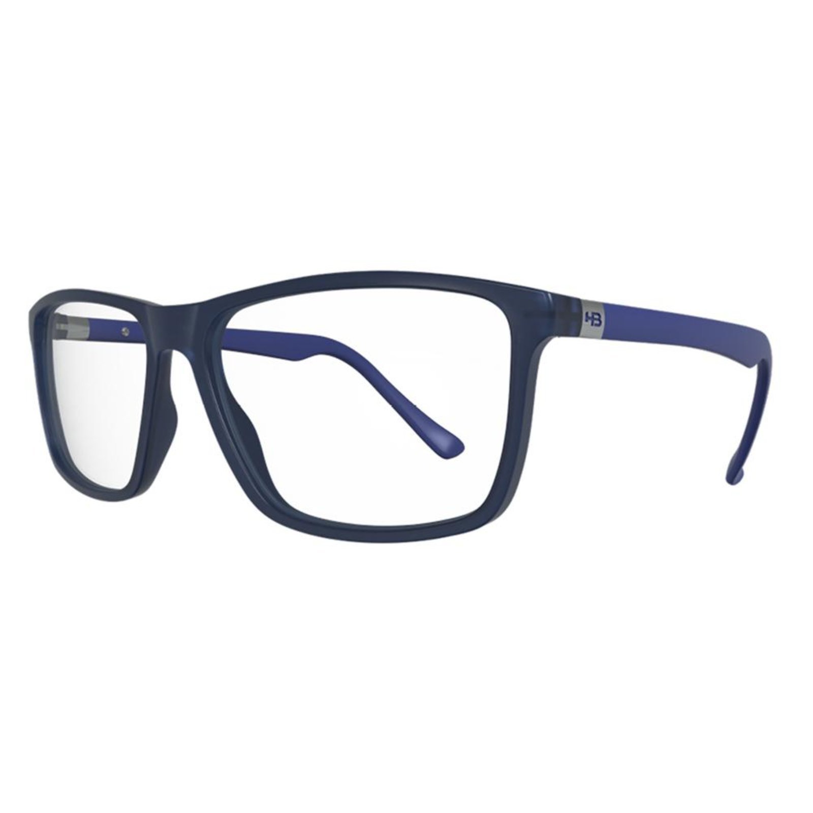Armação de Óculos HB Polytech 0367 – Matte Blue – Lifestyle