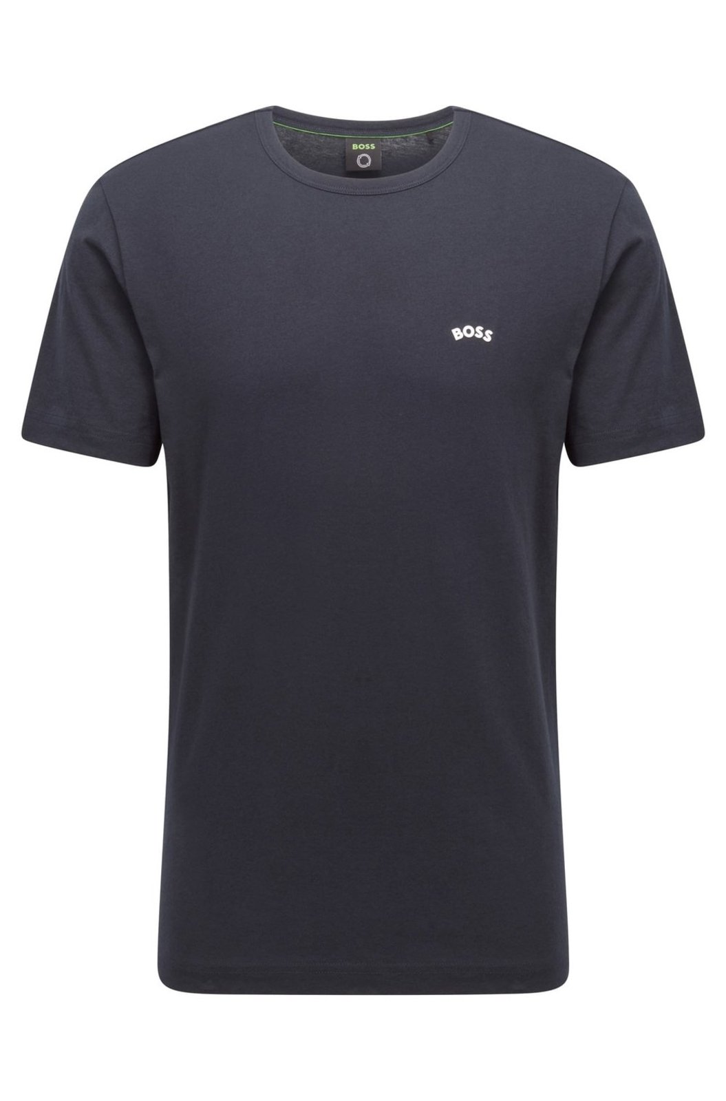 Camiseta De Algodão Orgânico Com Logo