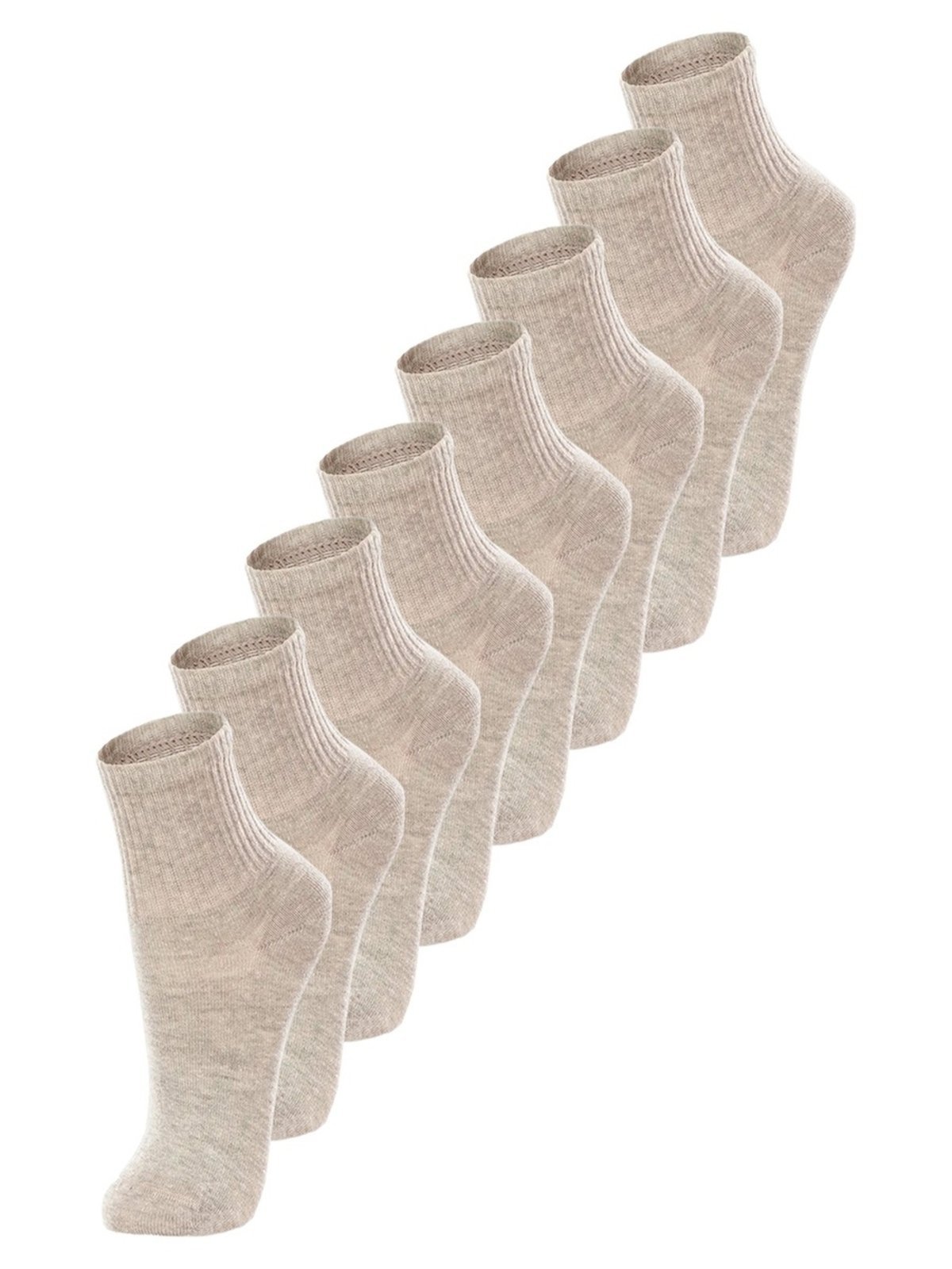 Kit com 8 Pares de Meias Infanti Cano Médio Lupo 2727-088