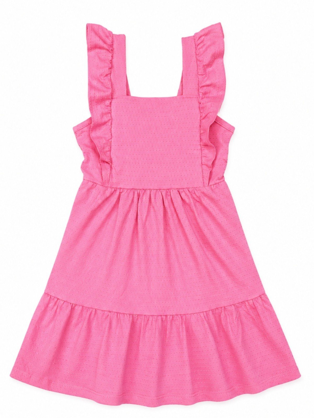 Infantil - Vestido Platinum Doçura De Menina Rosa