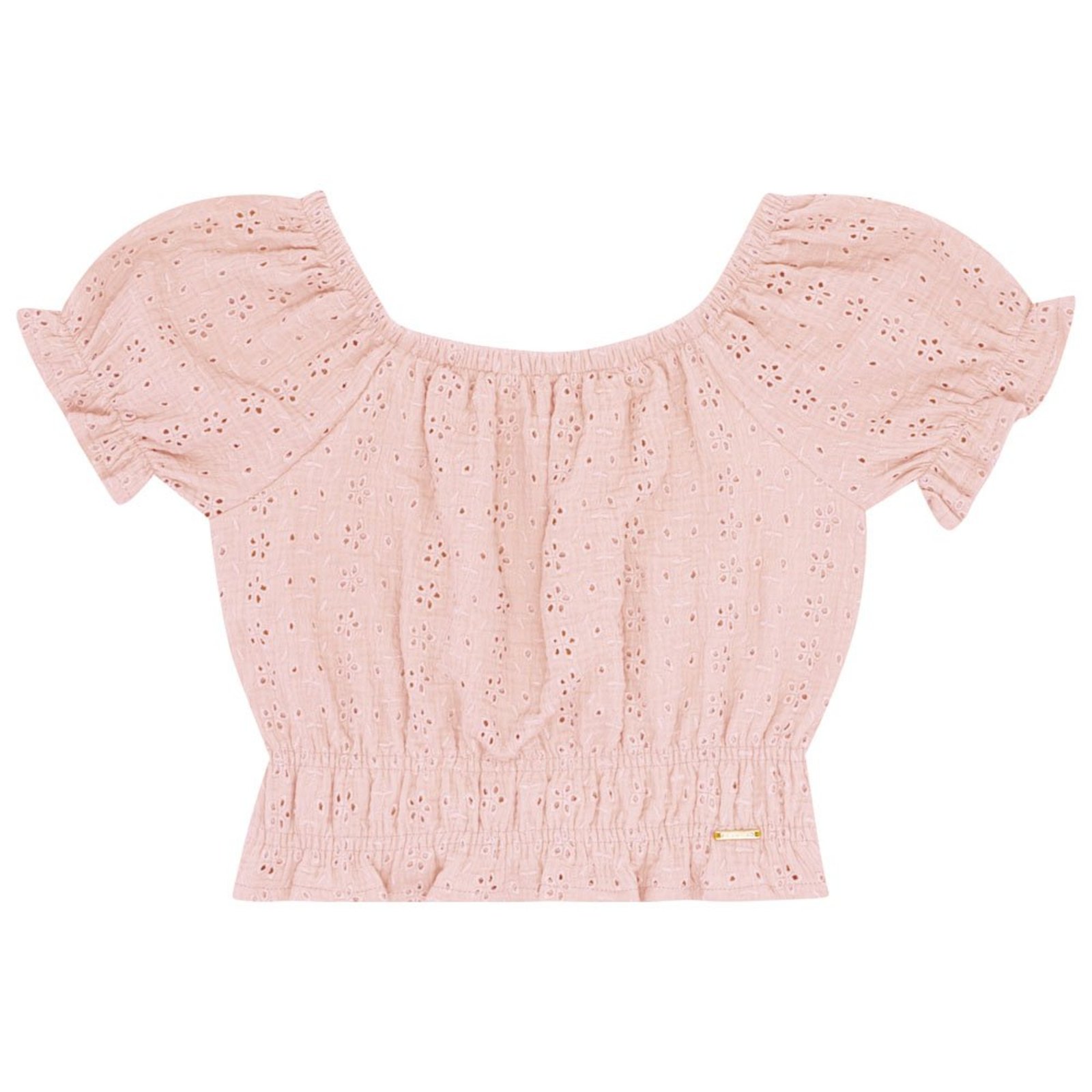 Infantil - Blusa Juvenil Menina - Rosa - 52408-11