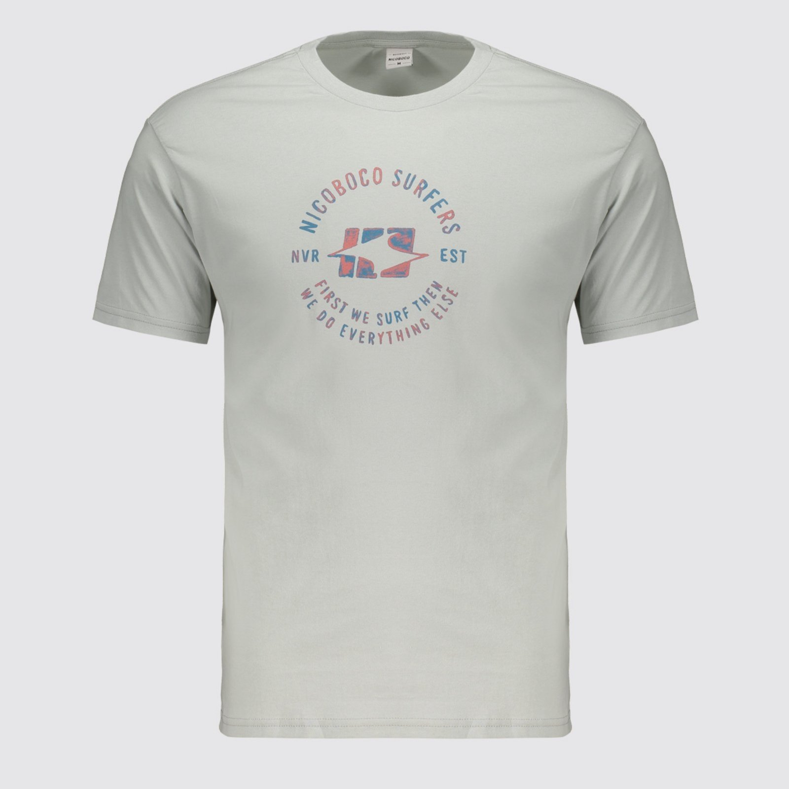 Camiseta Nicoboco Basica Moorea Cinza