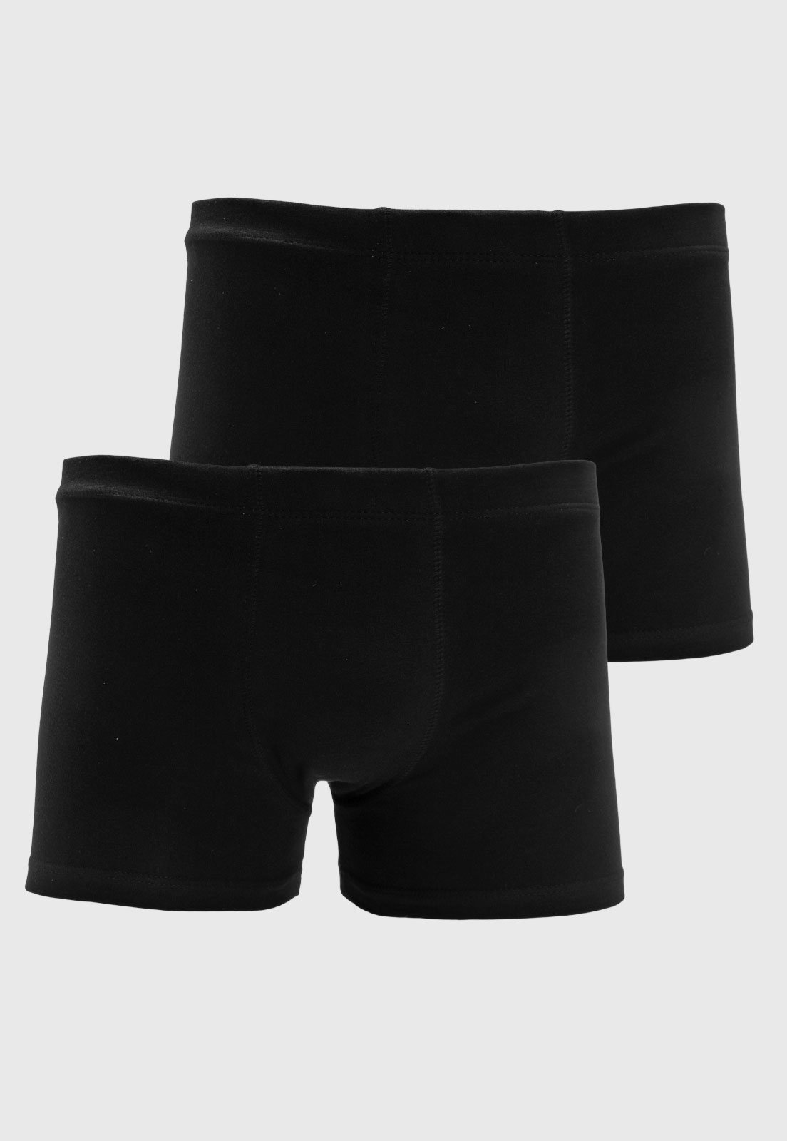 Cueca Boxer Masculina Hering Kit 2 Unidades Preta