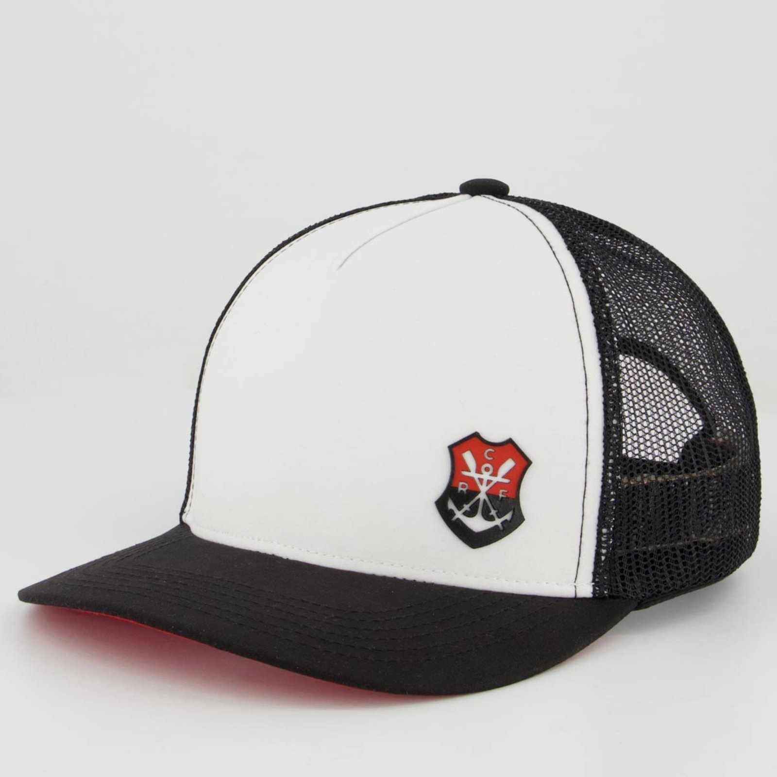 Vista 2 Boné Flamengo Americano Supercap preto Supercap preto