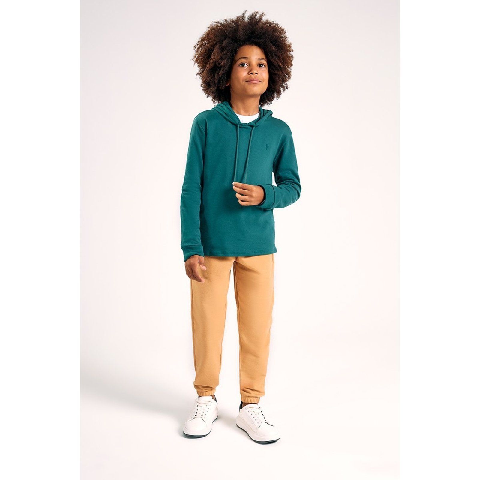 Infantil - Bata Masculina em Suedine Confortável