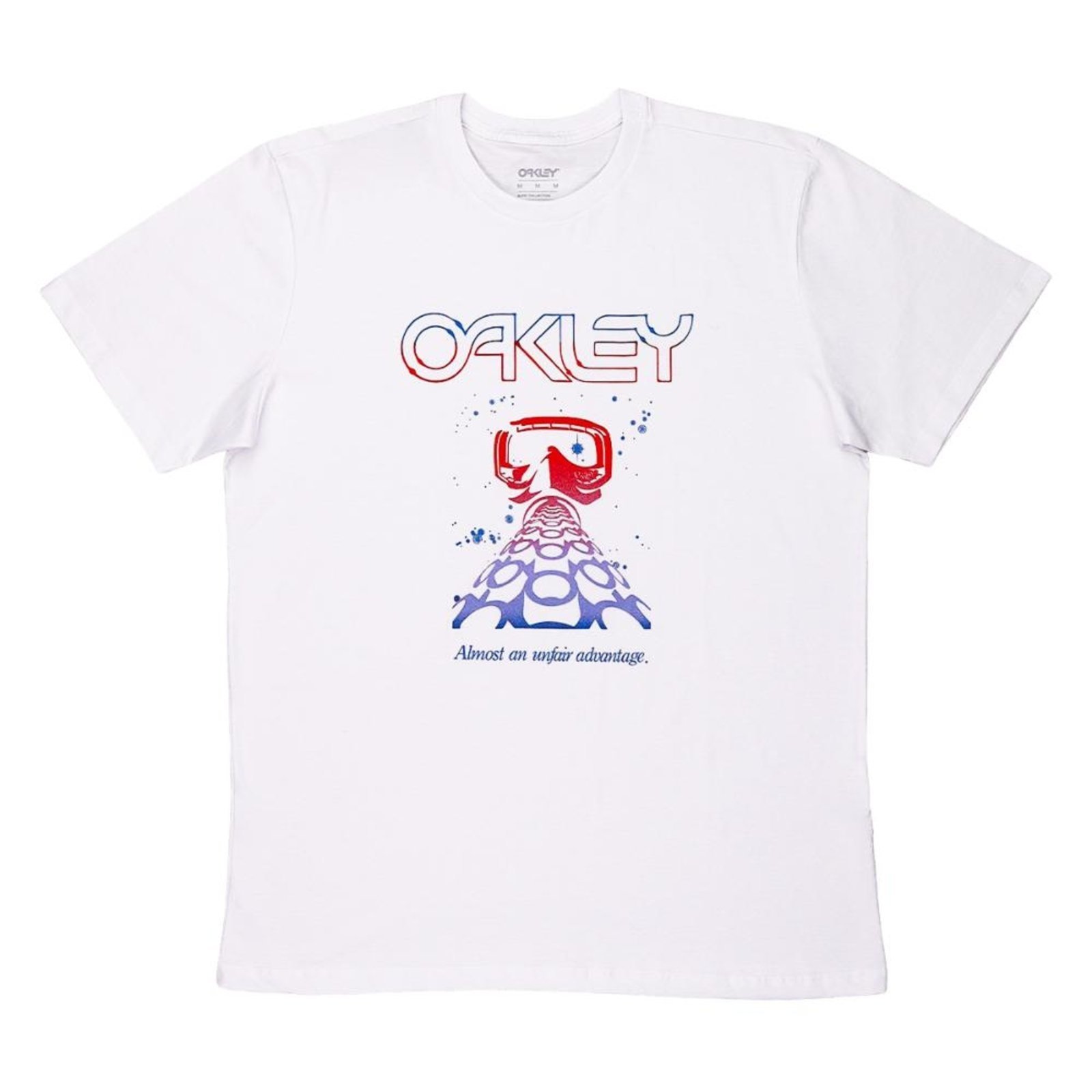 Camiseta Oakley Space Grip Tee Edição Limitada Branco