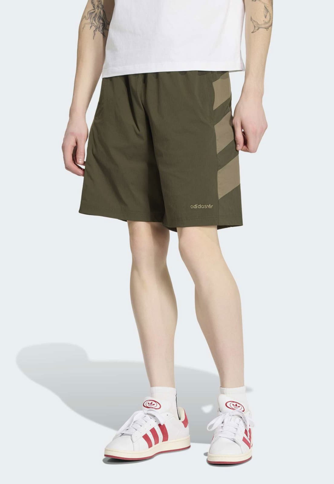 Short Masculino adidas Originals Adicolor Verde Oliva