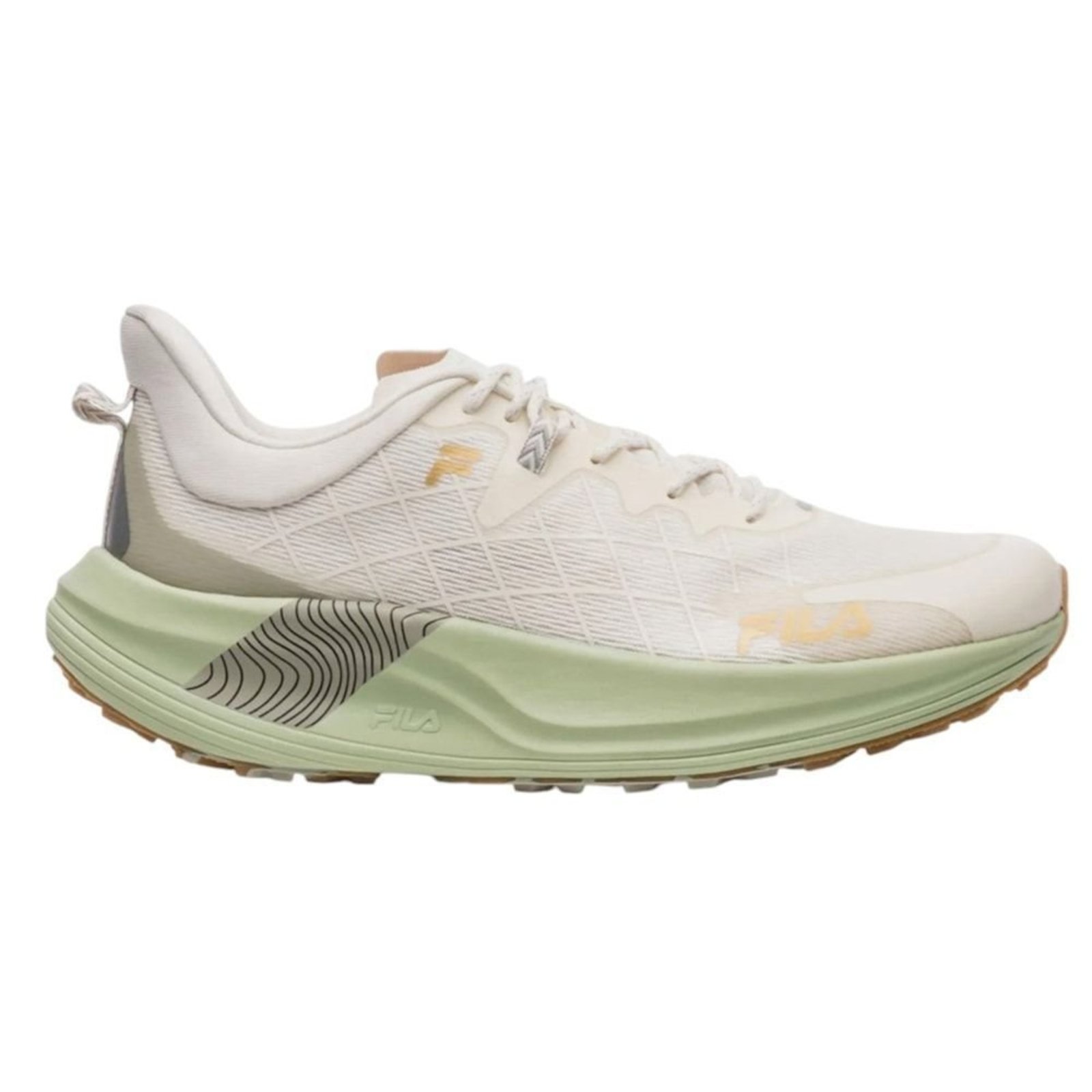 Tênis Fila Racer Skytrail Feminino - Bege - Fila