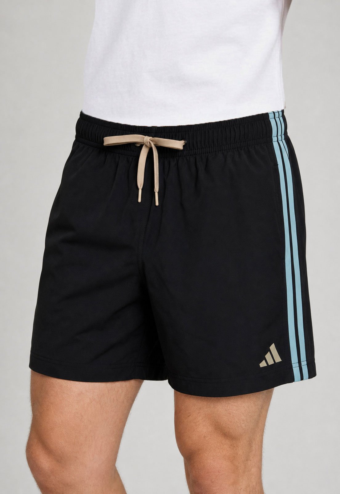 Short Masculino adidas Performance Solid Preto