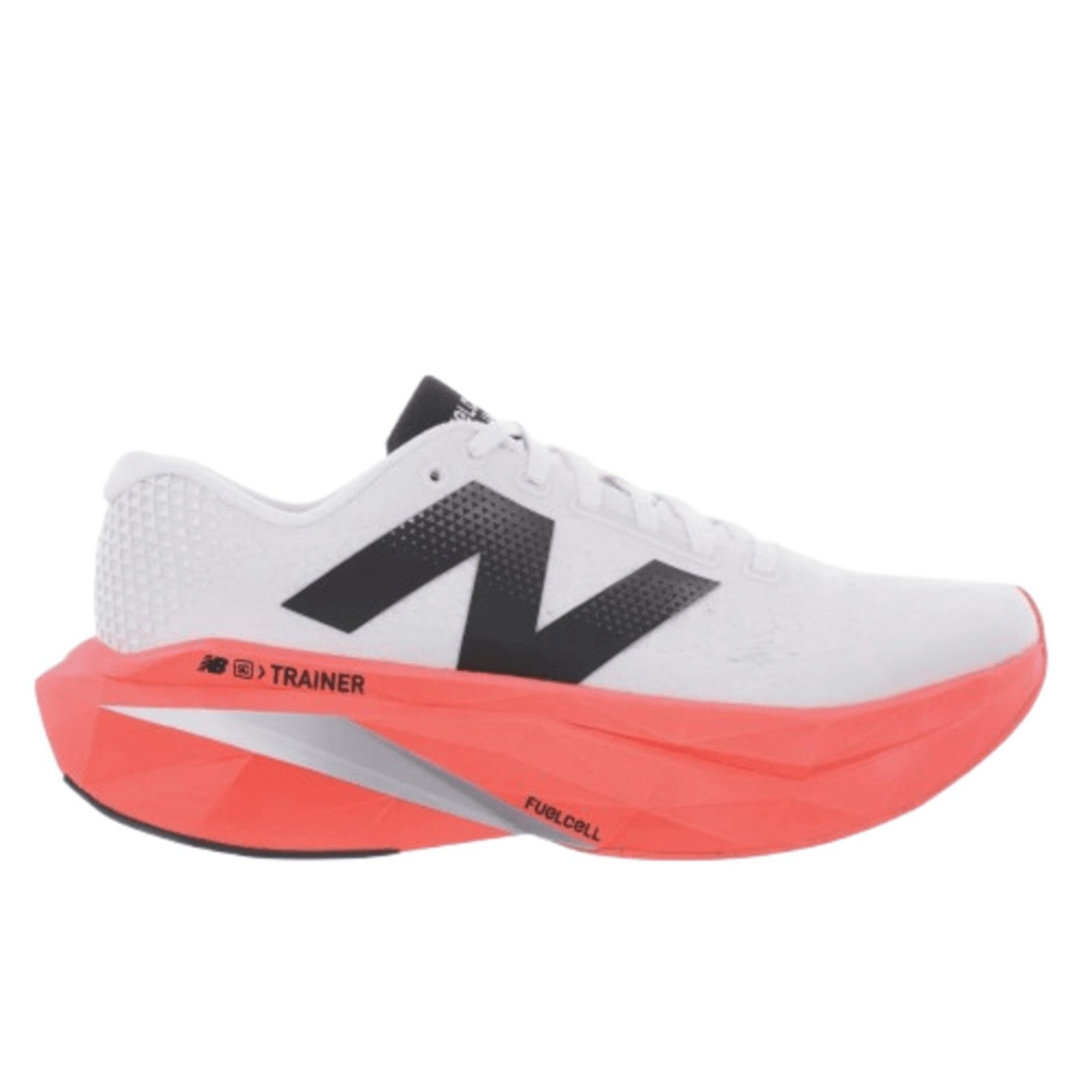 Vista 2 Tênis New Balance Fuelcell Supercomp Trainer V3 Masculino-coral branco coral New Balance branco coral