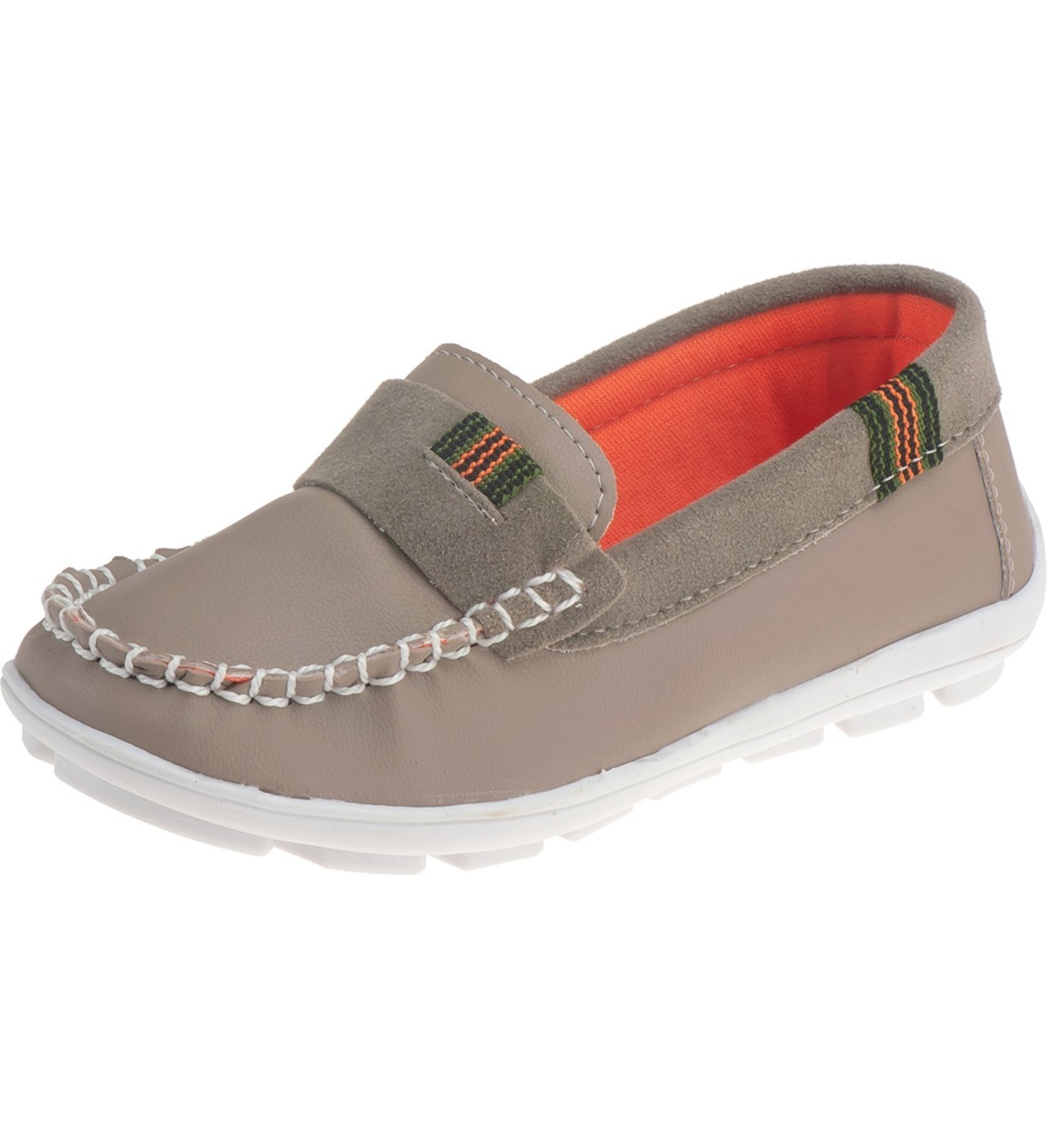 Infantil – Sapato Mocassim Masculino Mocassin Infantis Taupe
