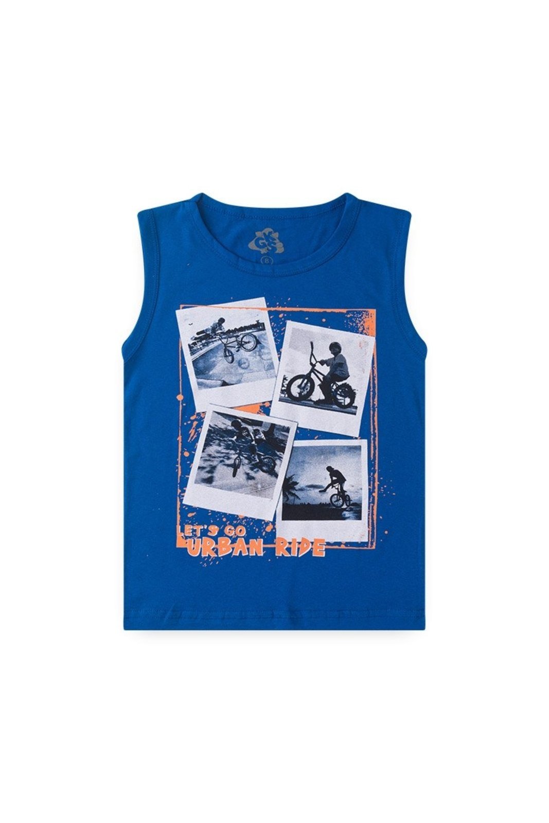 Infantil - Conjunto de Verão para Menino Regata Urban Ride e Bermuda - GKS