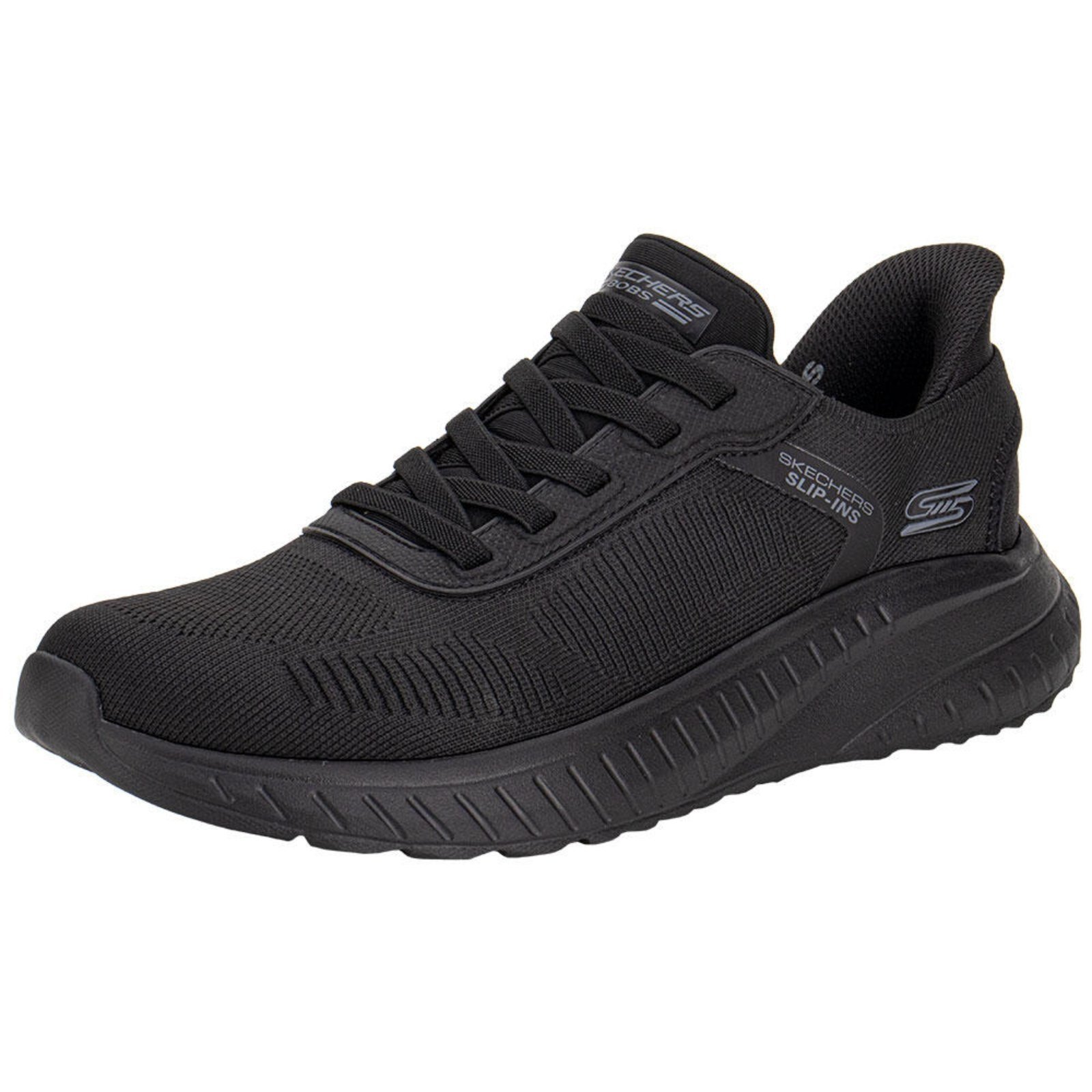 Tênis Masculino Bobs Sport Squad Chaos – Solid Step Skechers 118312 5678312 Preto