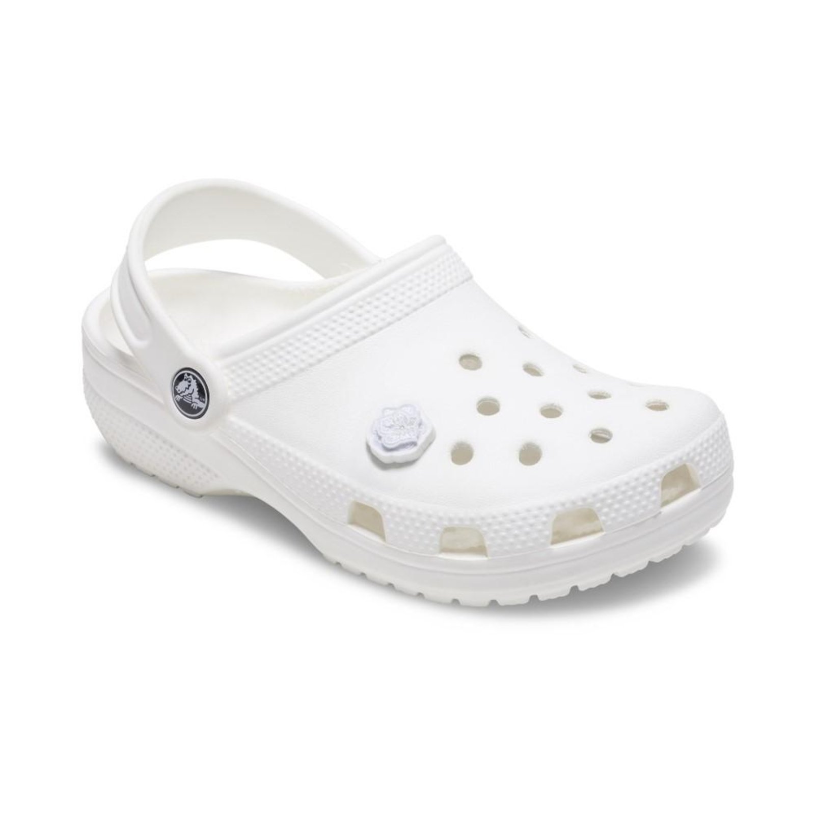 Vista 3 Infantil - Jibbitz™ Flor Branca Elegante Crocs branco