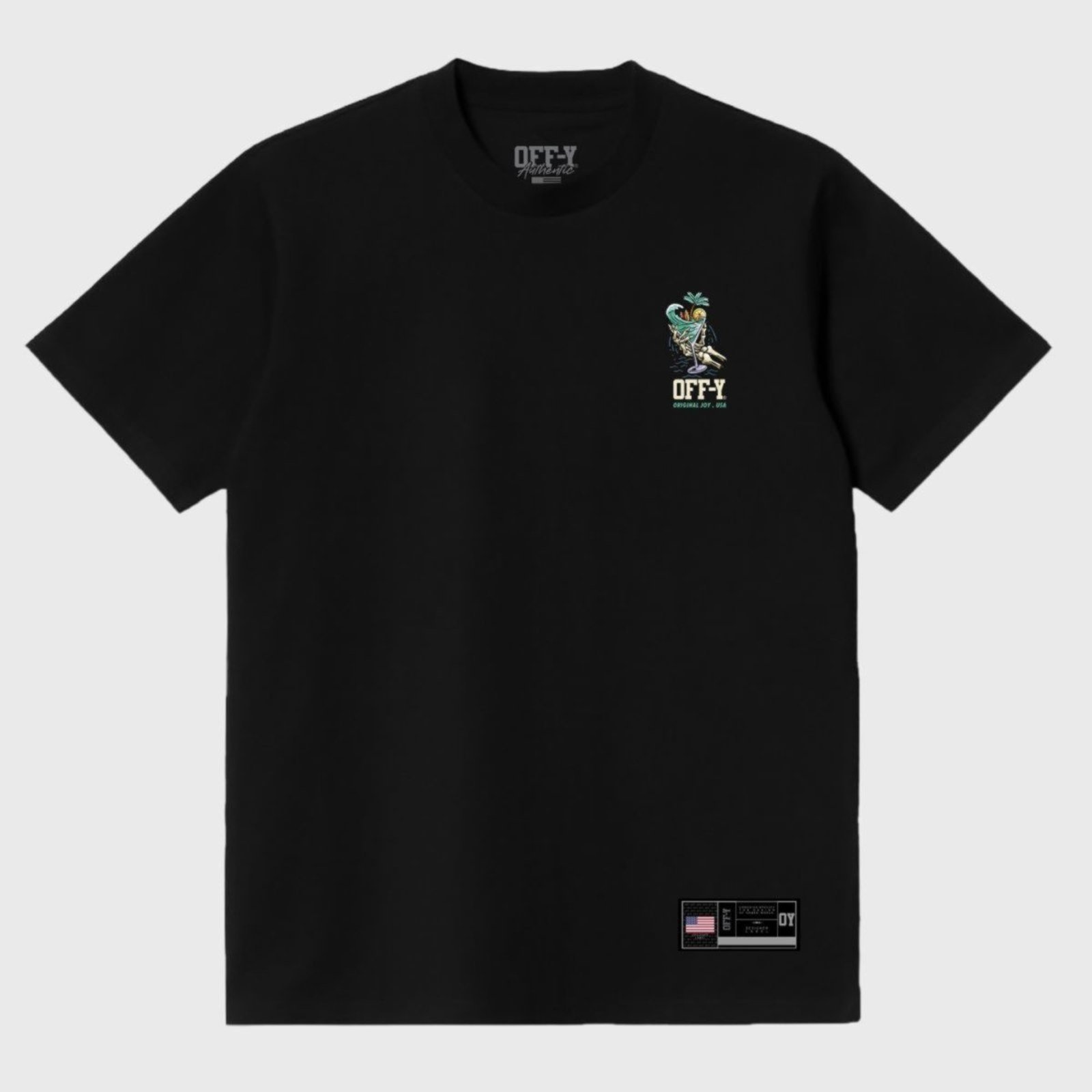 Camiseta Oversized Streetwear Off-Y Dangerous Drink