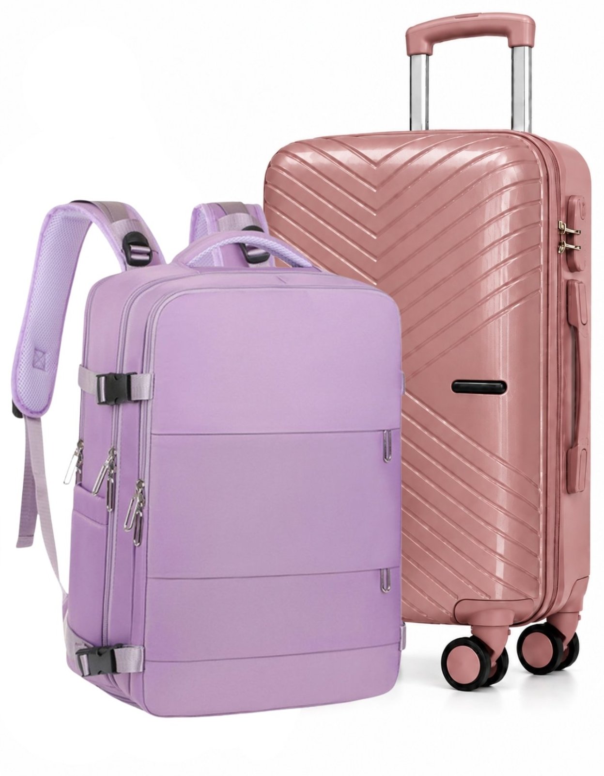 Kit Mala De Viagem 10kg De Bordo Kit Mochila Para Viagem Notebook Executiva Avião Bordo Luisa Rinaldi
