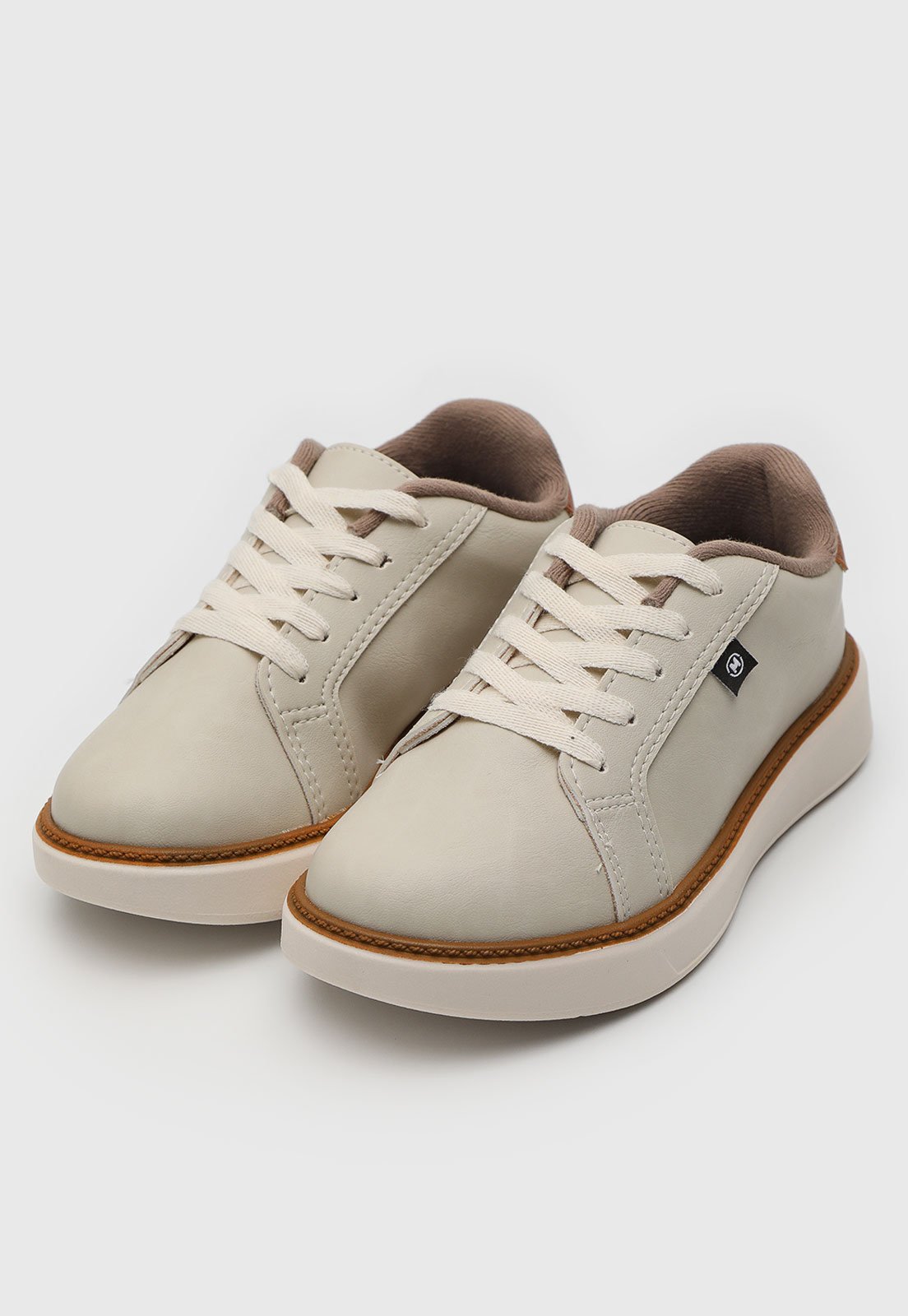 Infantil - Tênis Molekinho Liso Off-White