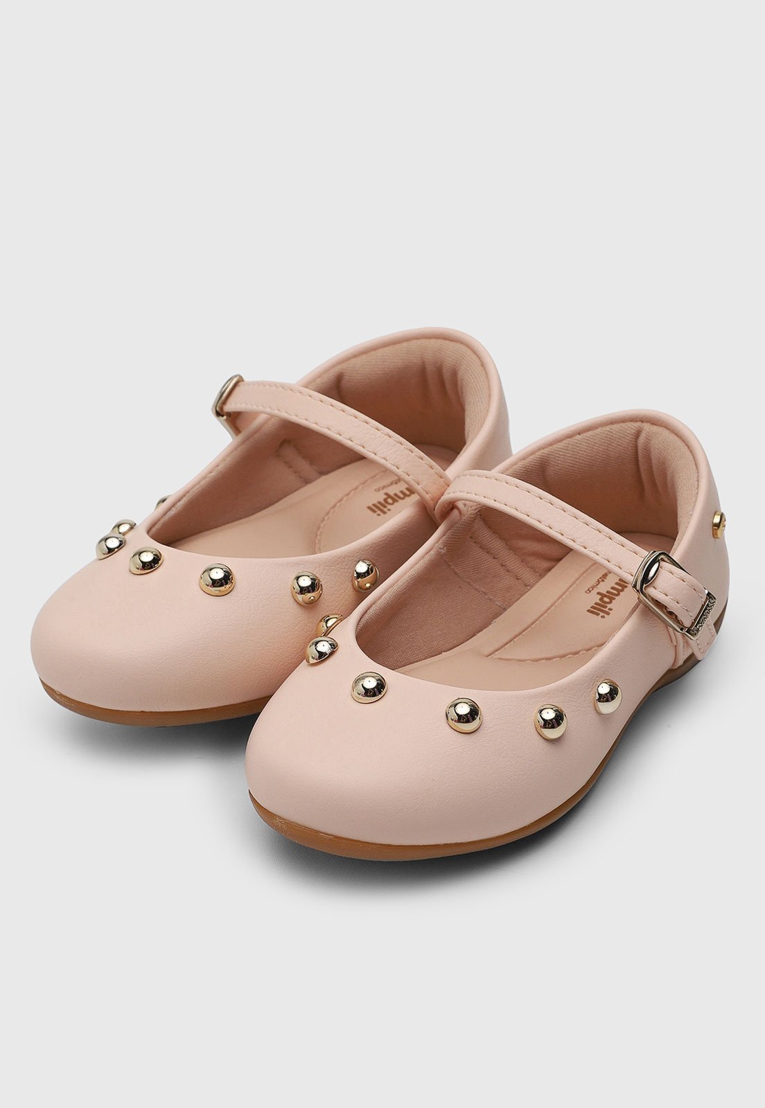 Vista 2 Infantil - Sapatilha Pampili Bailarina rosa Pampili rosa
