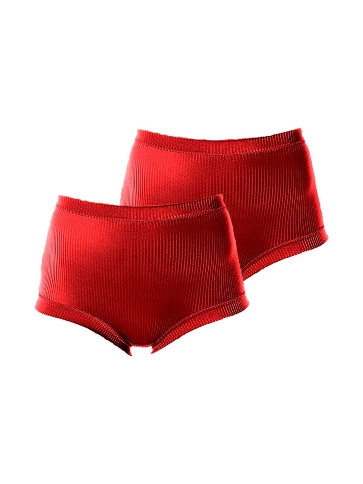 Kit com 2 Calcinhas Alta Bourbon Demillus 26406 Vermelho
