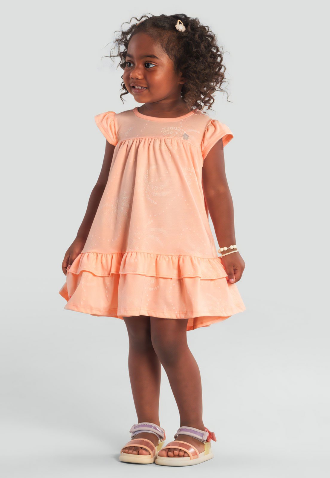 Infantil - Vestido Brandili Marias Coral
