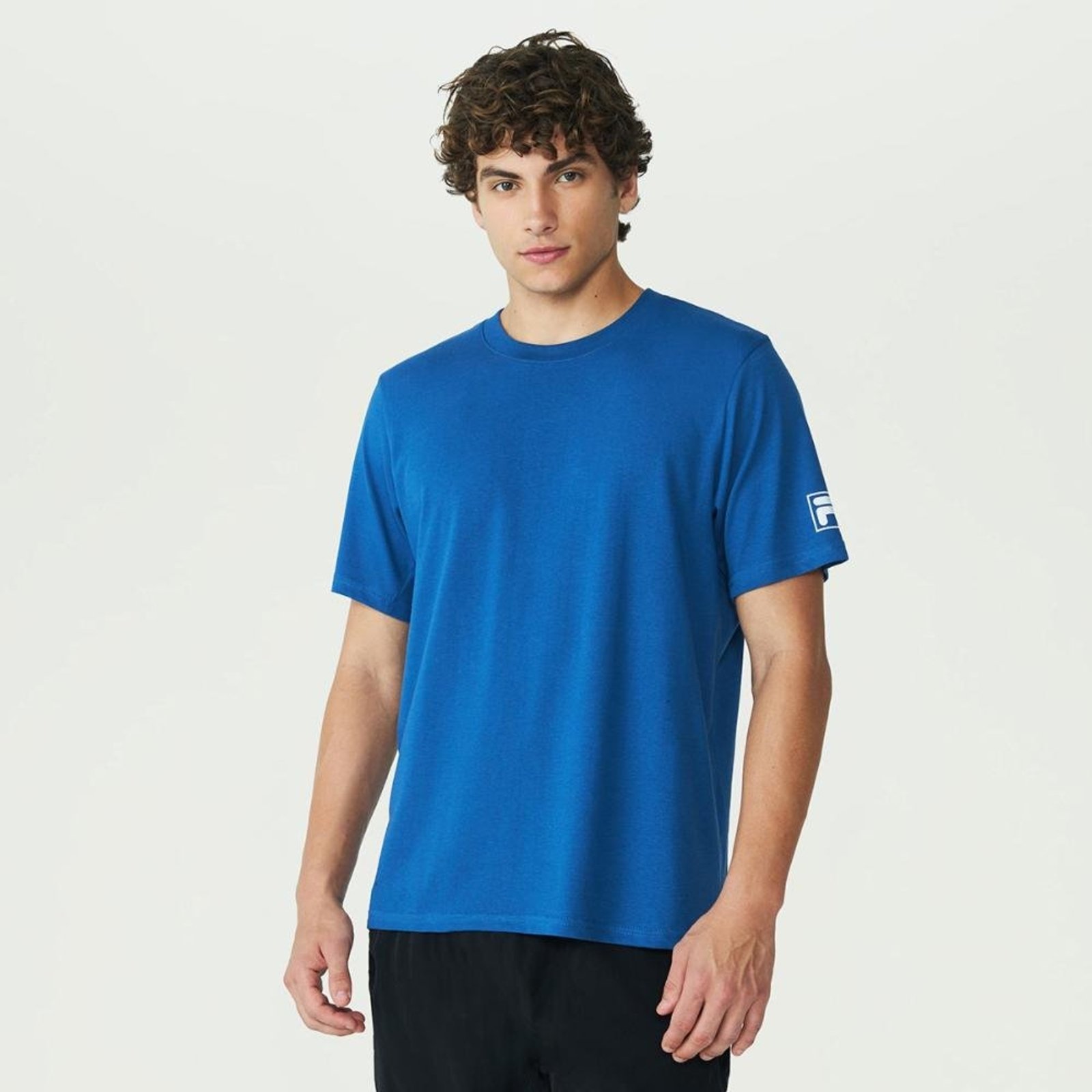 Camiseta Fila Regular Smart Cotton Masculina Incolor