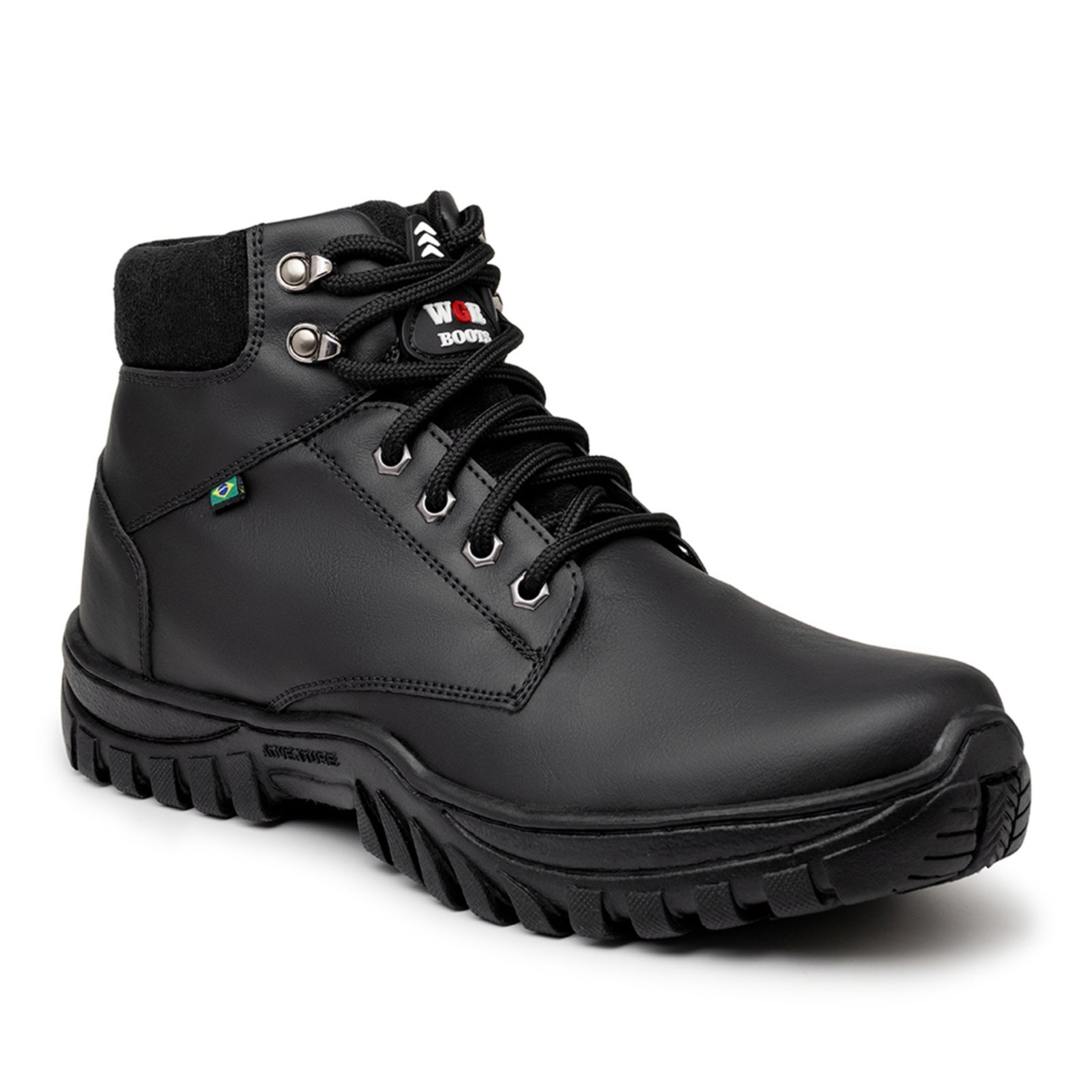 Vista 3 Tenis Feminino Bota Segurança Do Trabalho Coturno Lavini Shoes preto Lavini Shoes preto