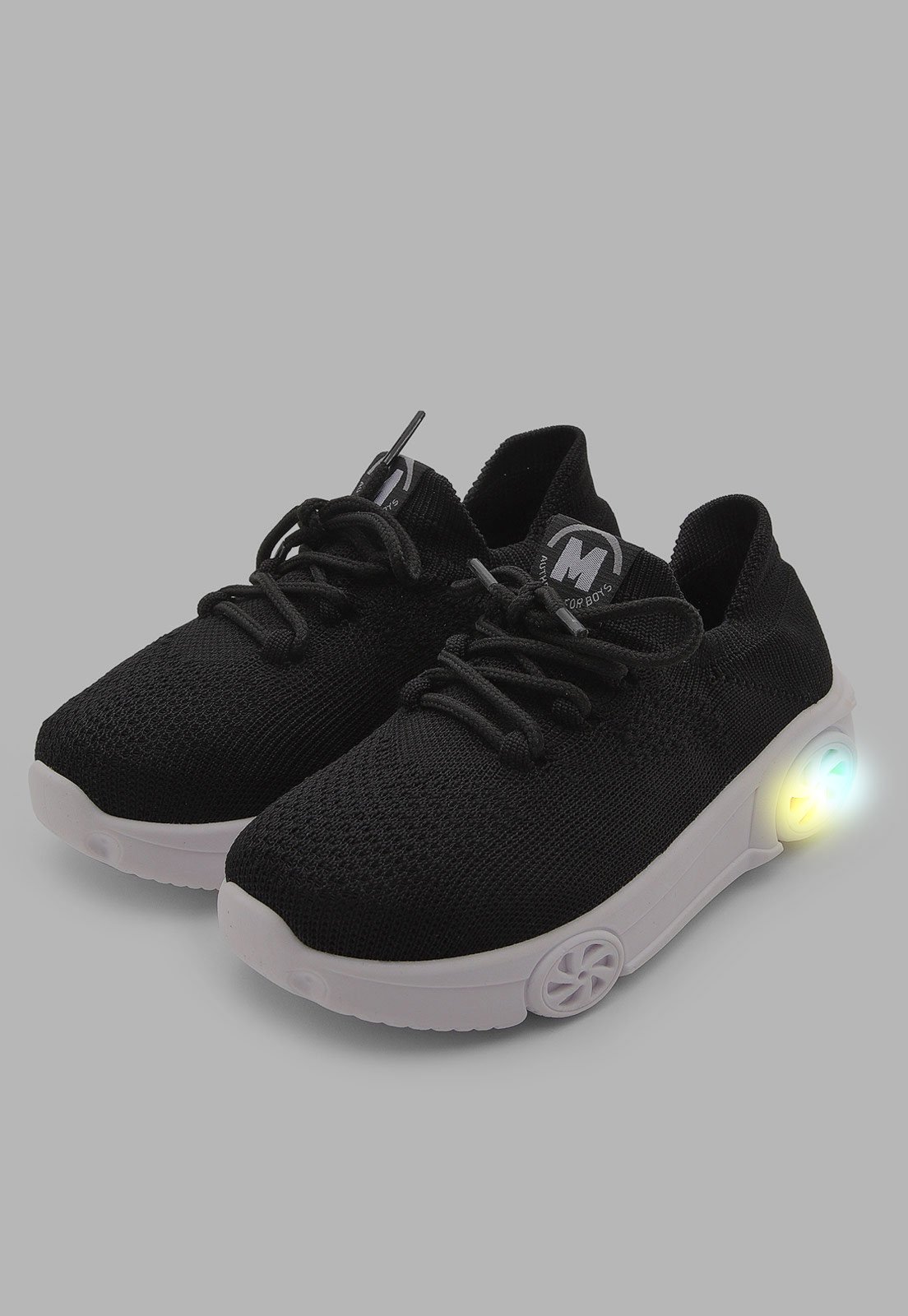 Infantil - Tênis Molekinho LED Preto
