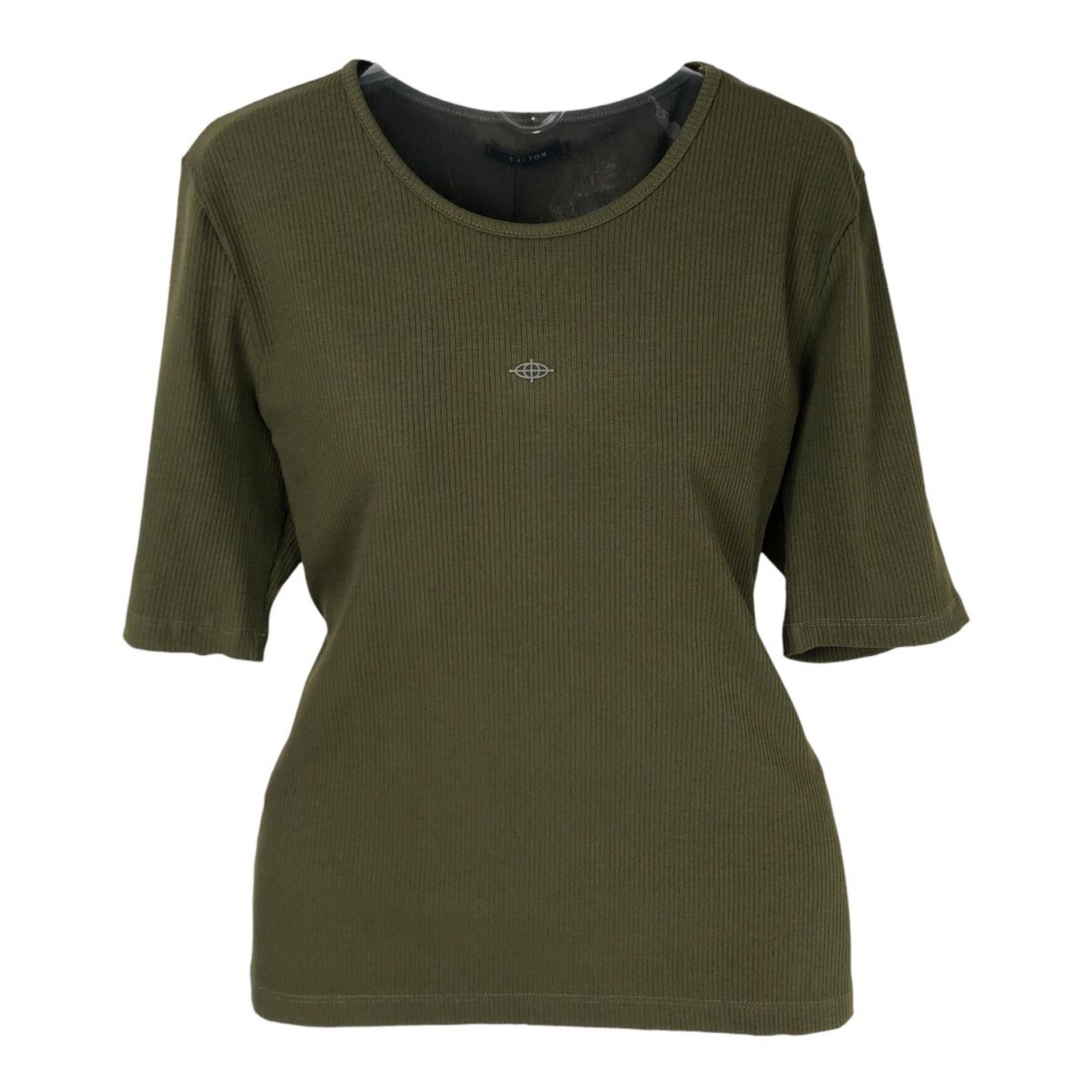 Blusa Canelada Triton Verde Sap